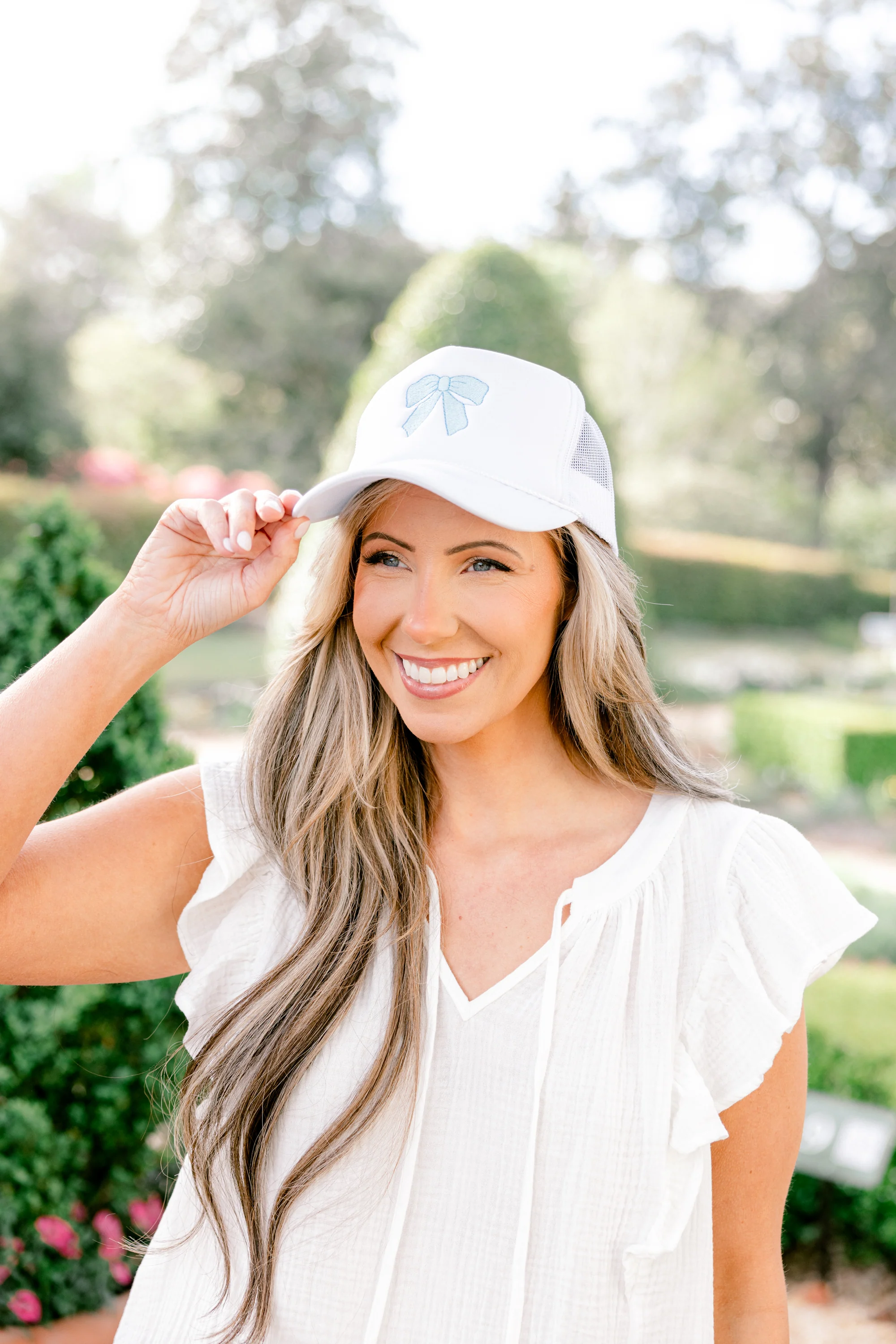 Tie The Knot Hat, White - Giverhouse