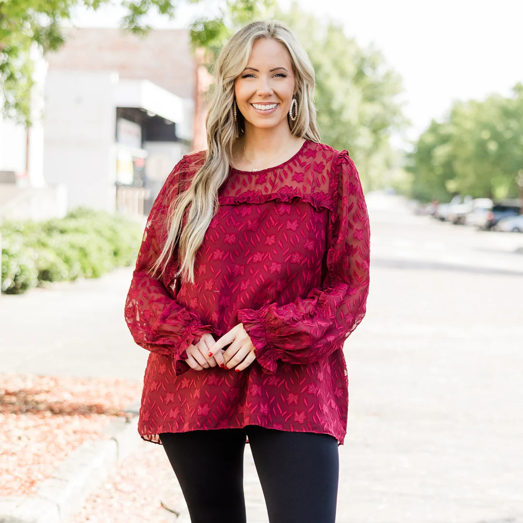 Check Yourself Top, Red - Giverhouse