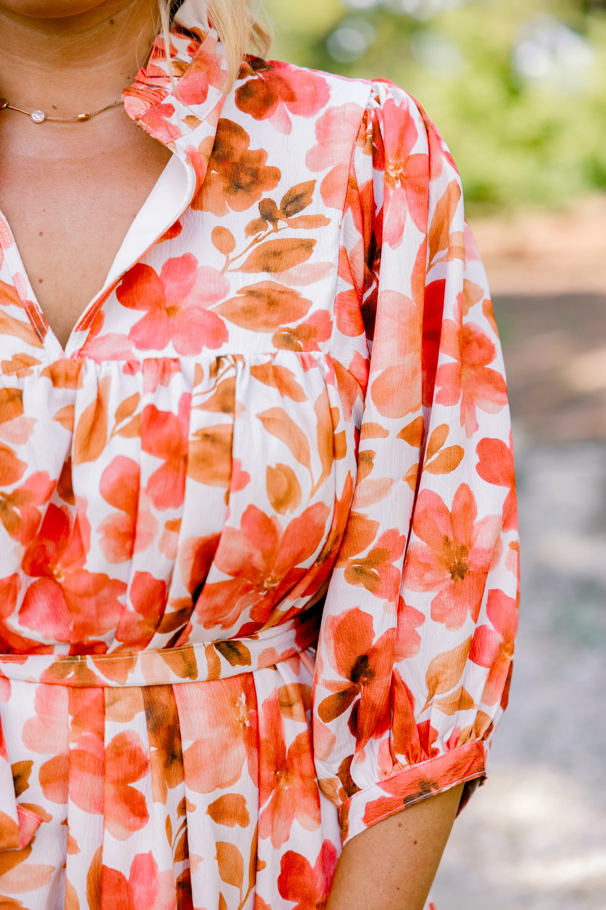 The Winding Road Dress, Rust - Giverhouse