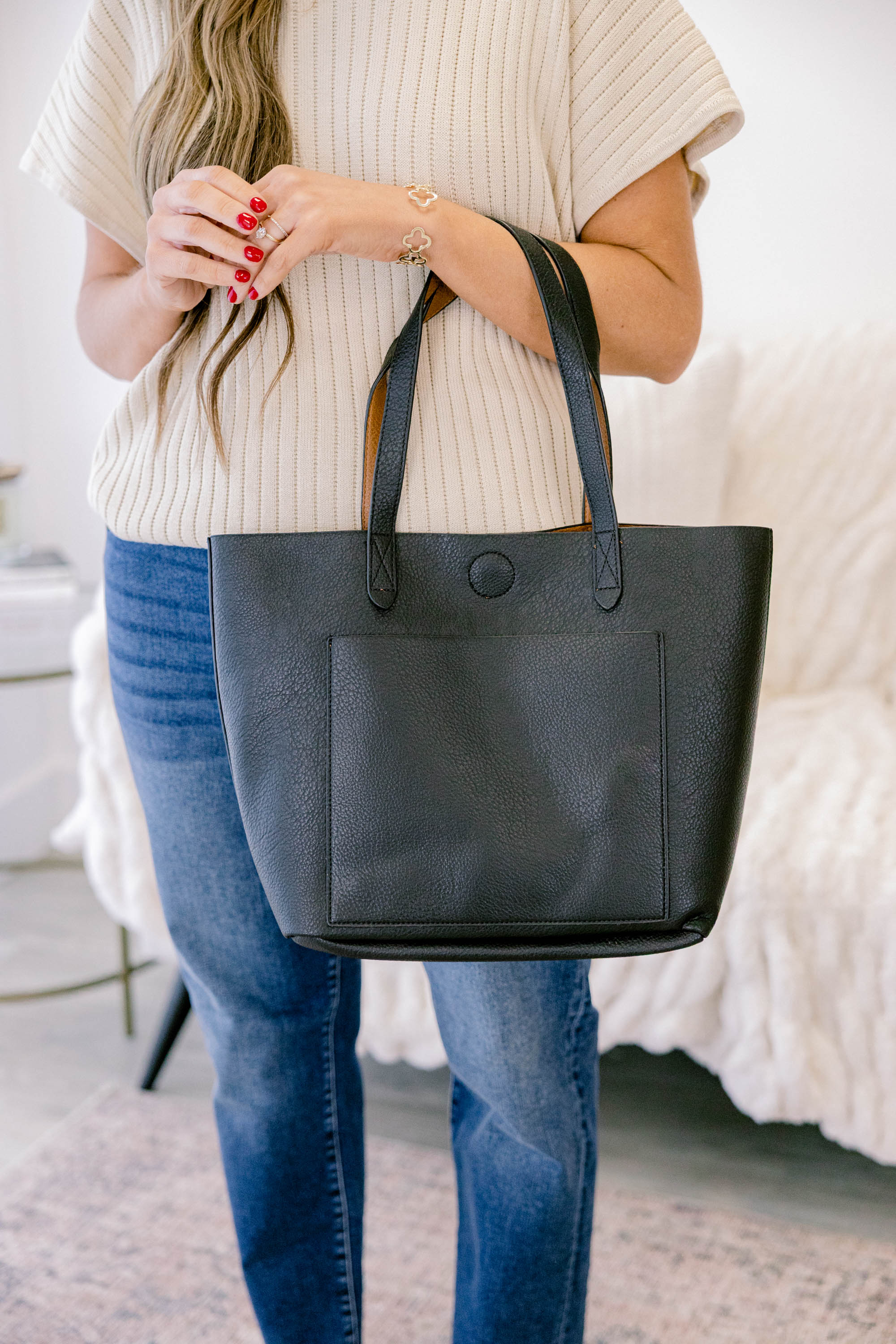 Taking You With Me Tote, Black - Giverhouse