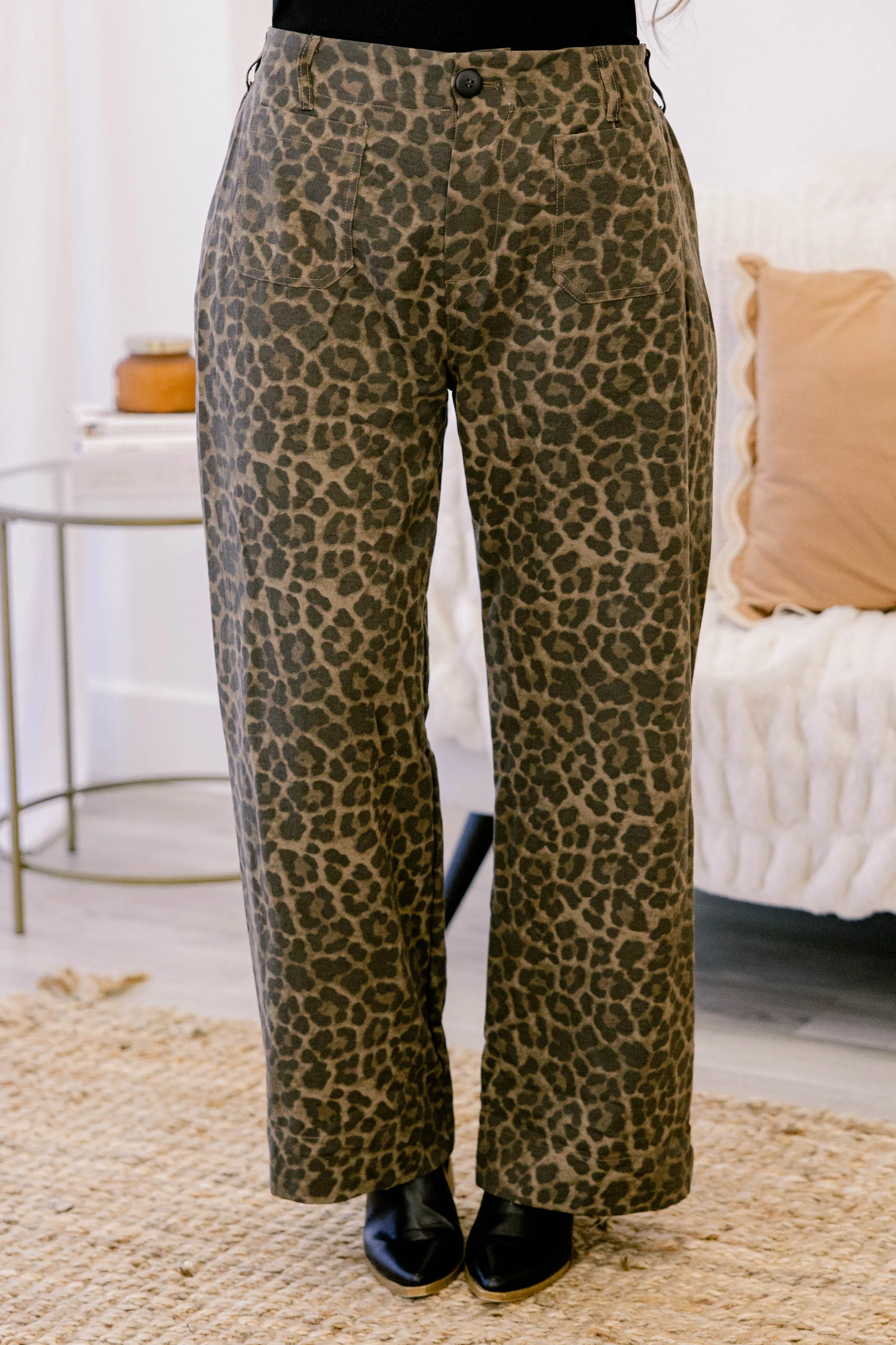Wild As The Wind Pants, Leopard - Giverhouse