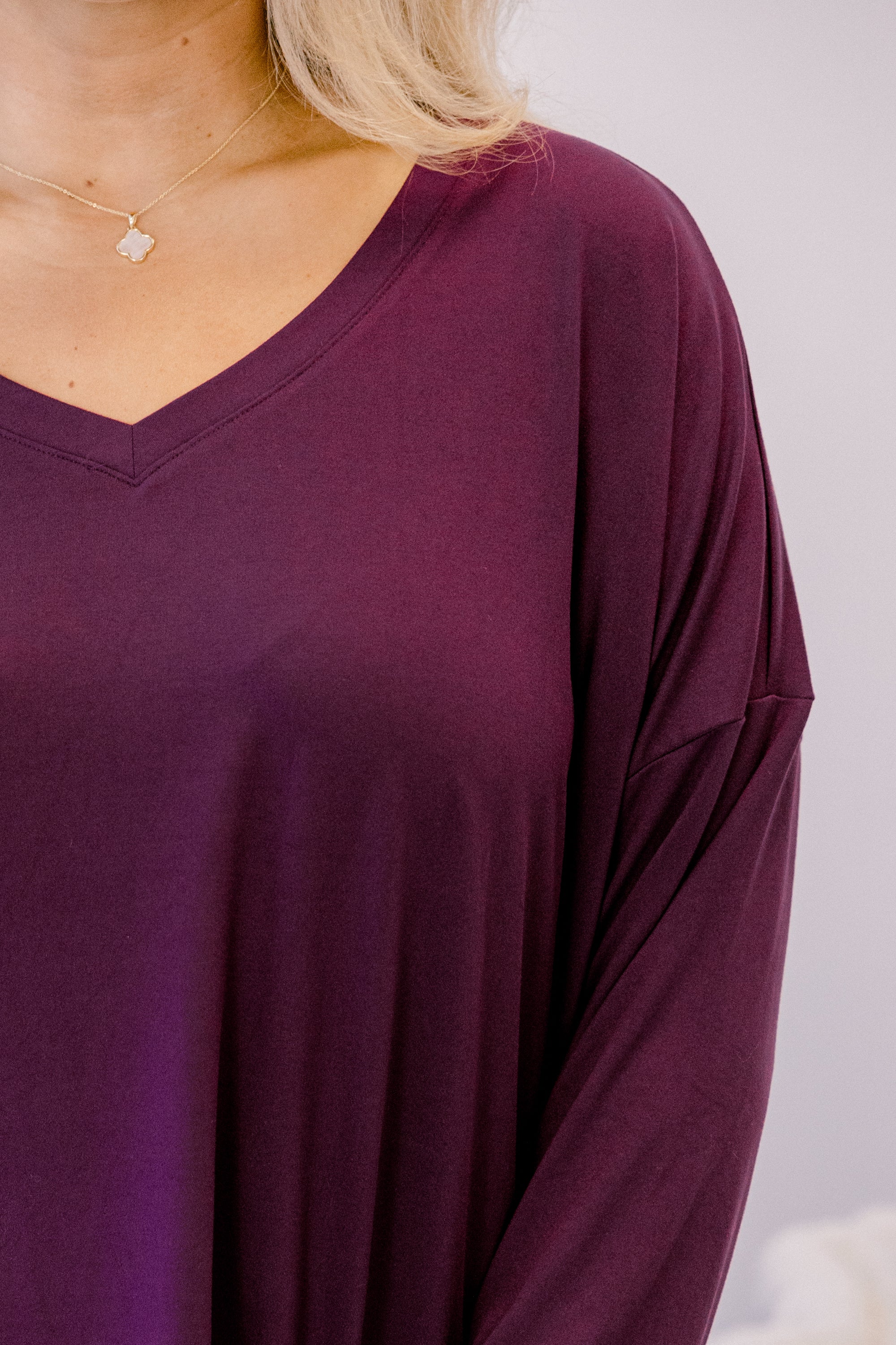 Happiness Because Of You Set, Eggplant - Giverhouse