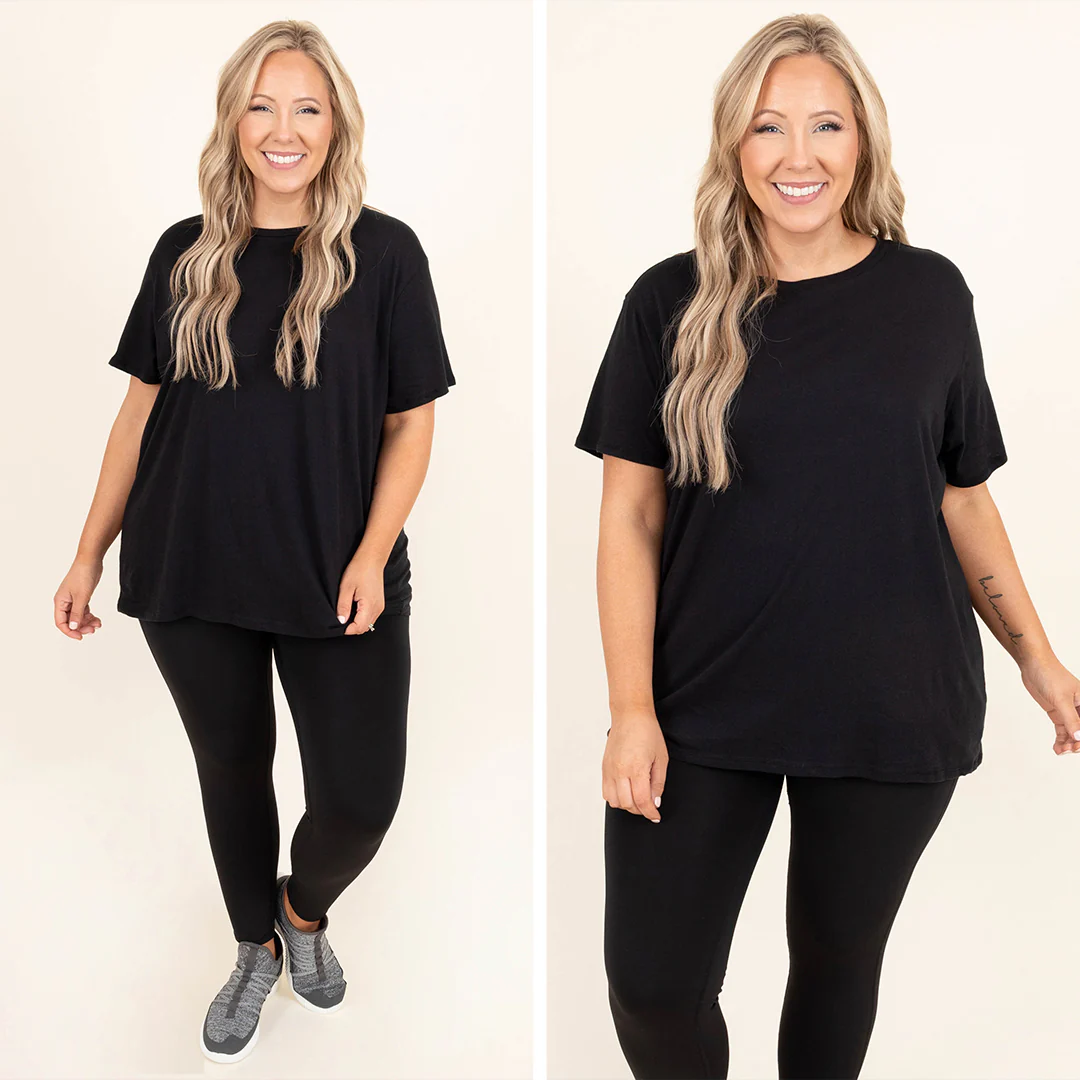 String Of Luck Tee, Black - Giverhouse