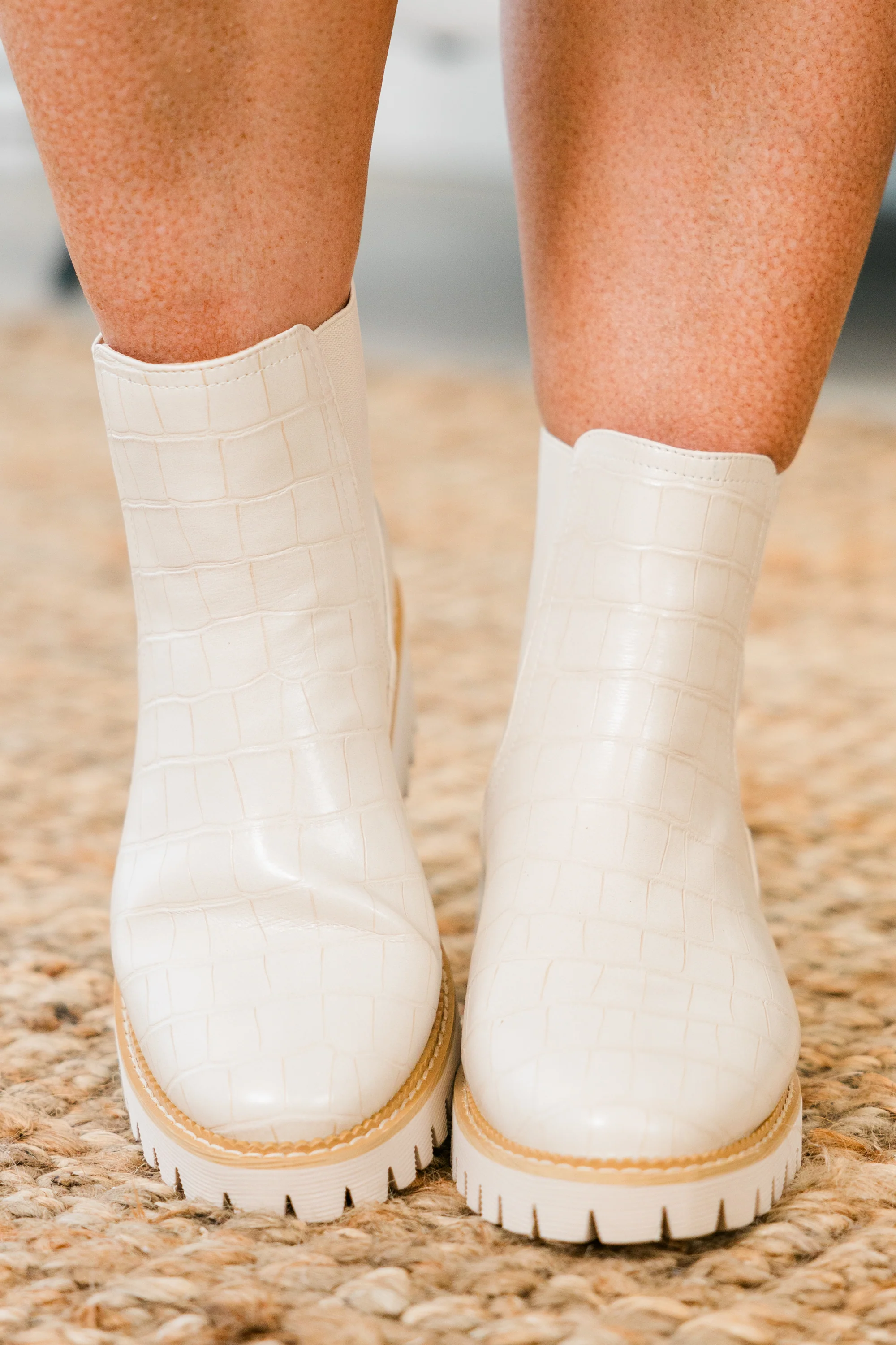 Corky's: Sweet Reminiscence Booties, Ivory - Giverhouse