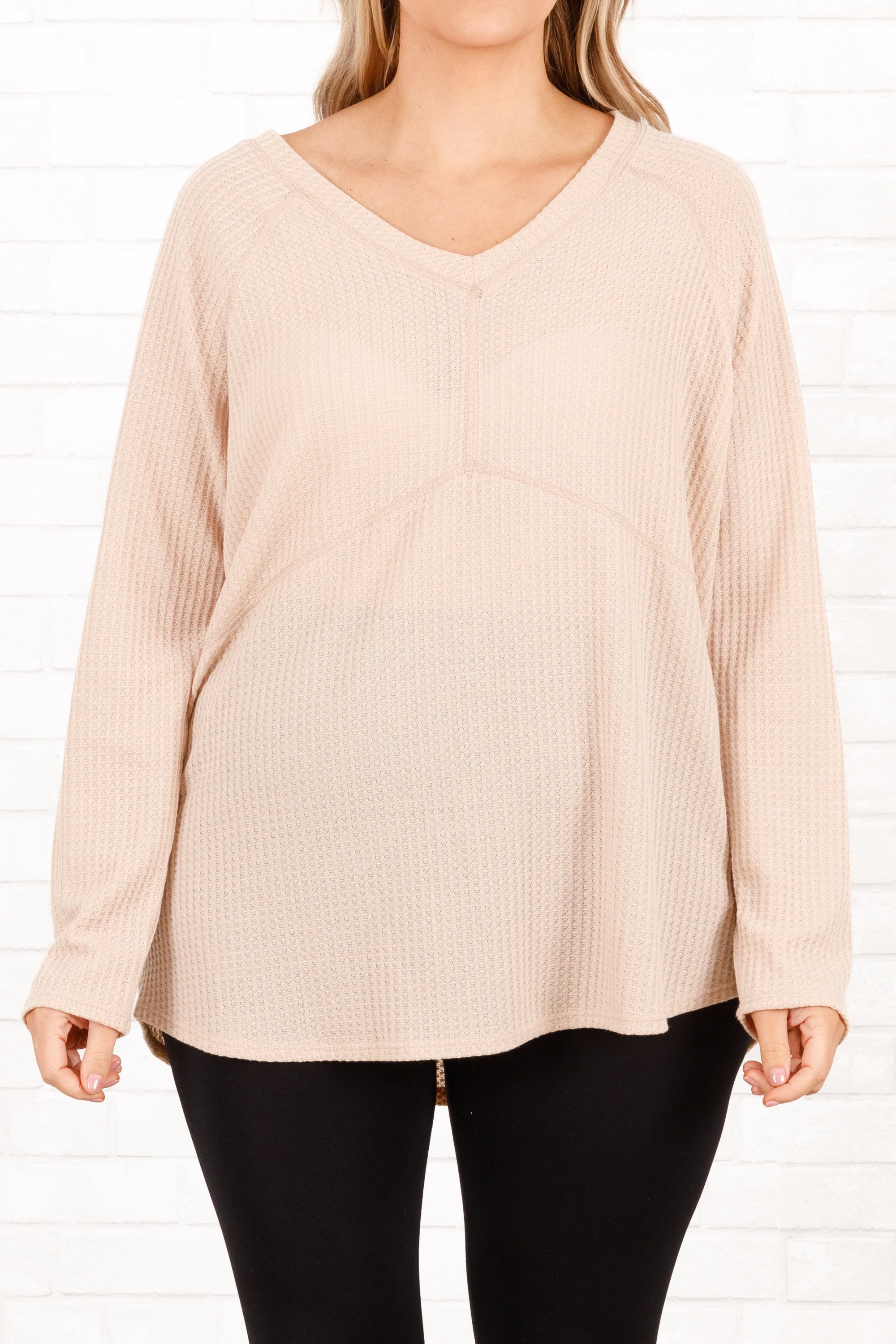 This Is Your Sign Top, Taupe - Giverhouse