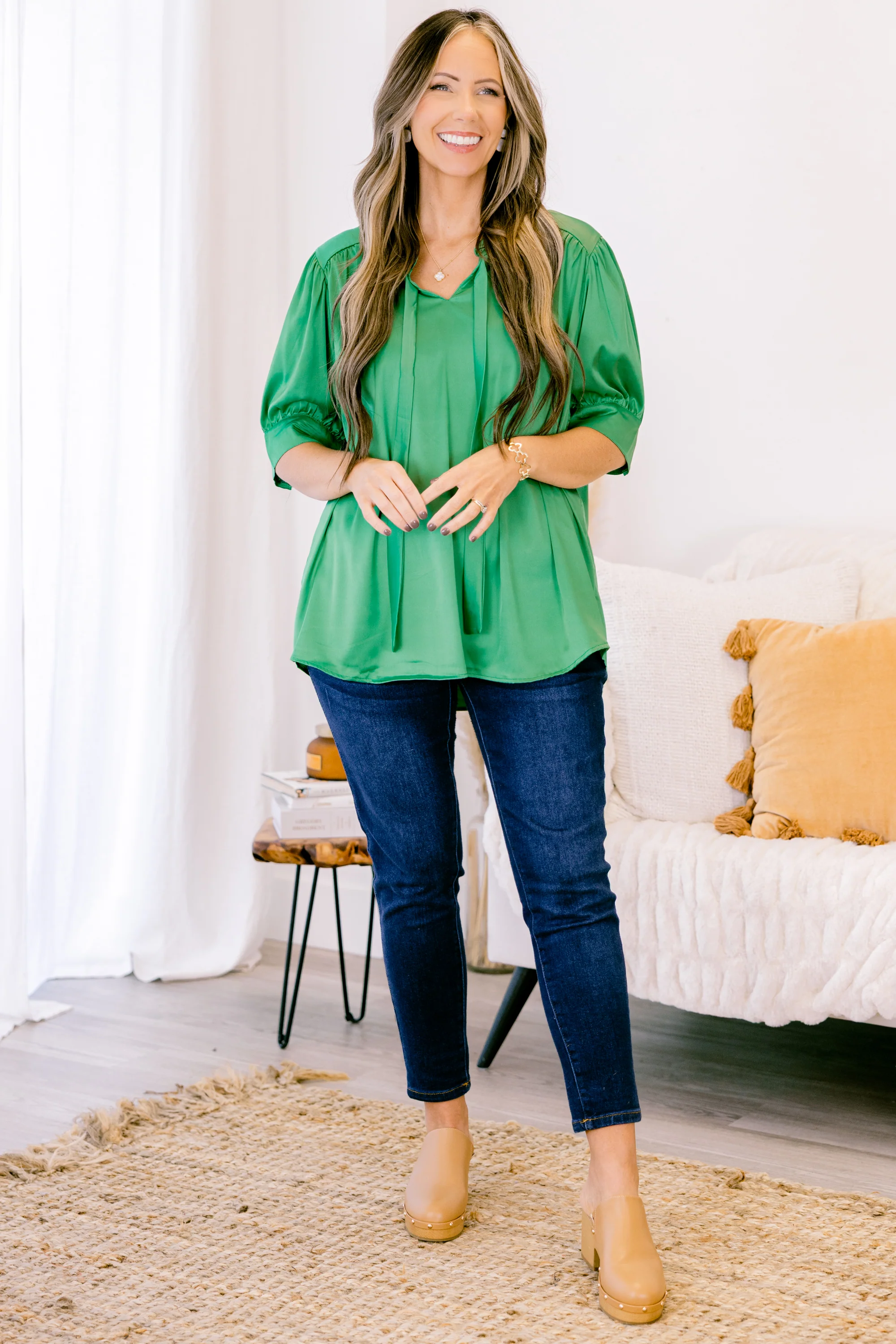 A New POV Top, Green - Giverhouse