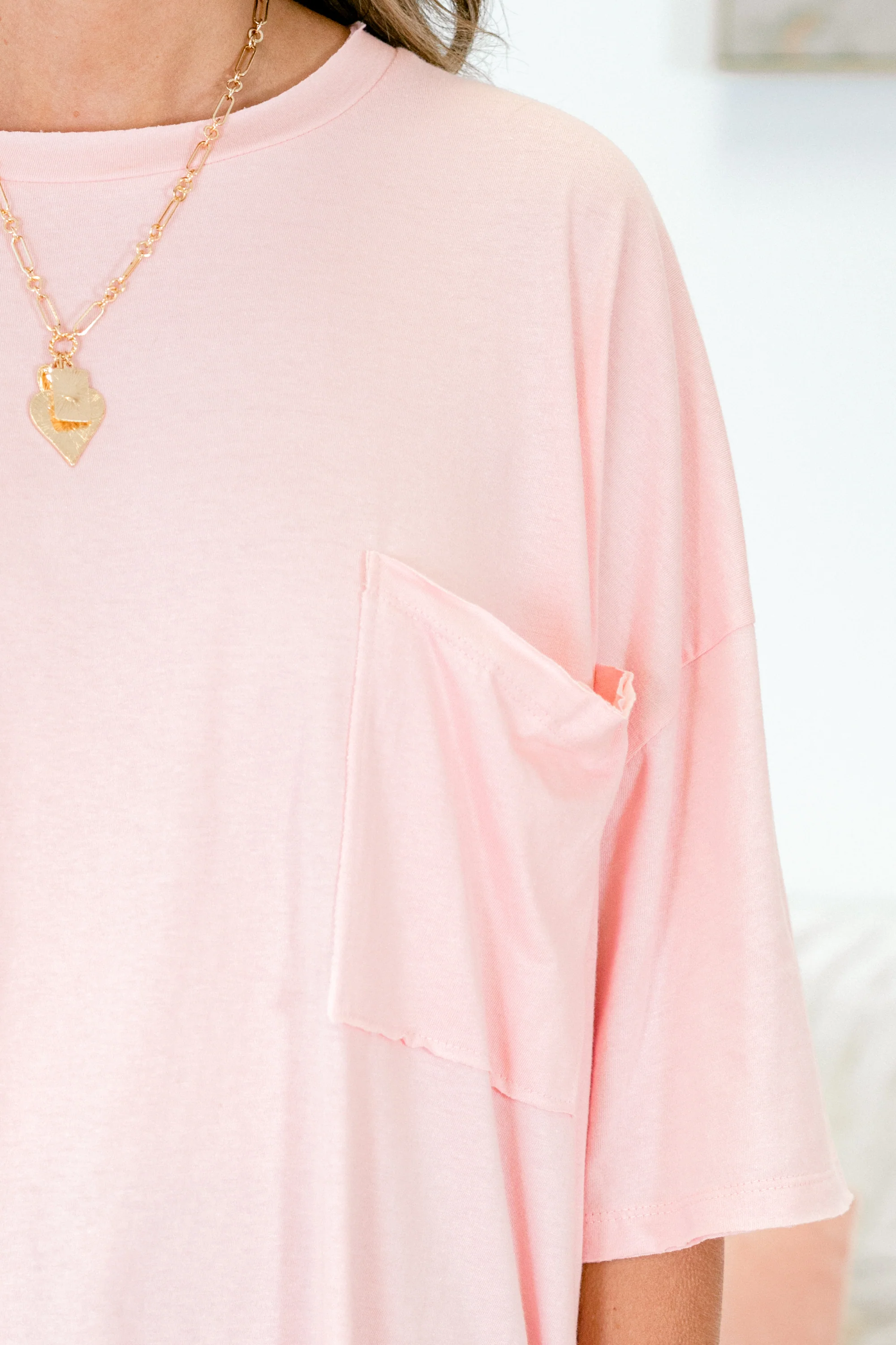 It Comes Naturally Top, Dusty Pink - Giverhouse