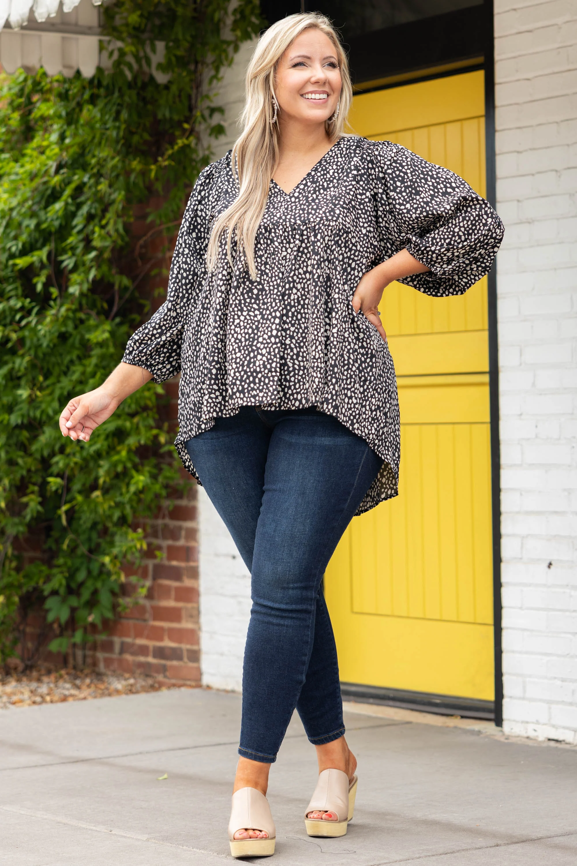 Lose Your Breath Top, Black - Giverhouse