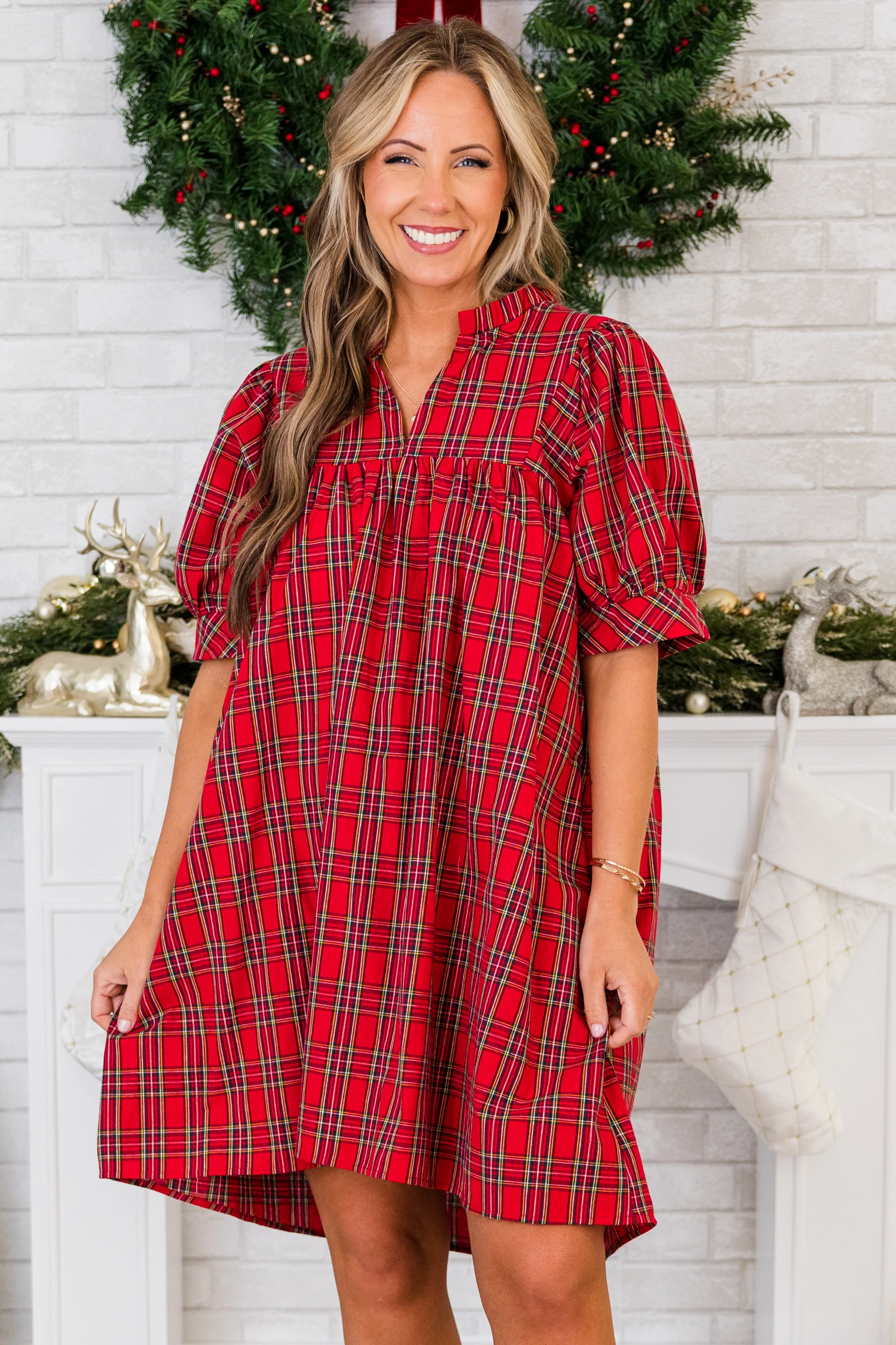 Make My Night Dress, Red - Giverhouse