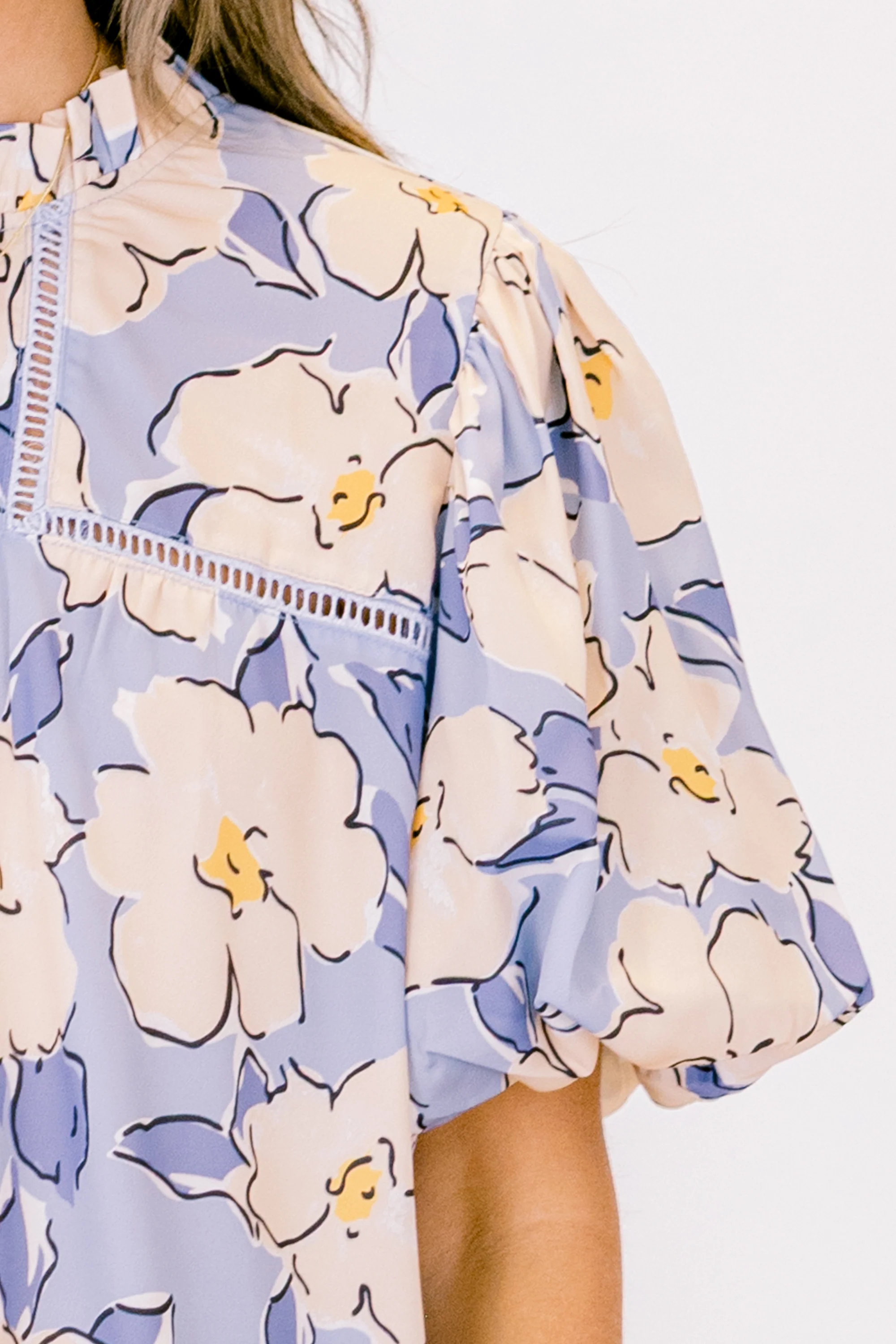 Focusing On Myself Top, Periwinkle - Giverhouse