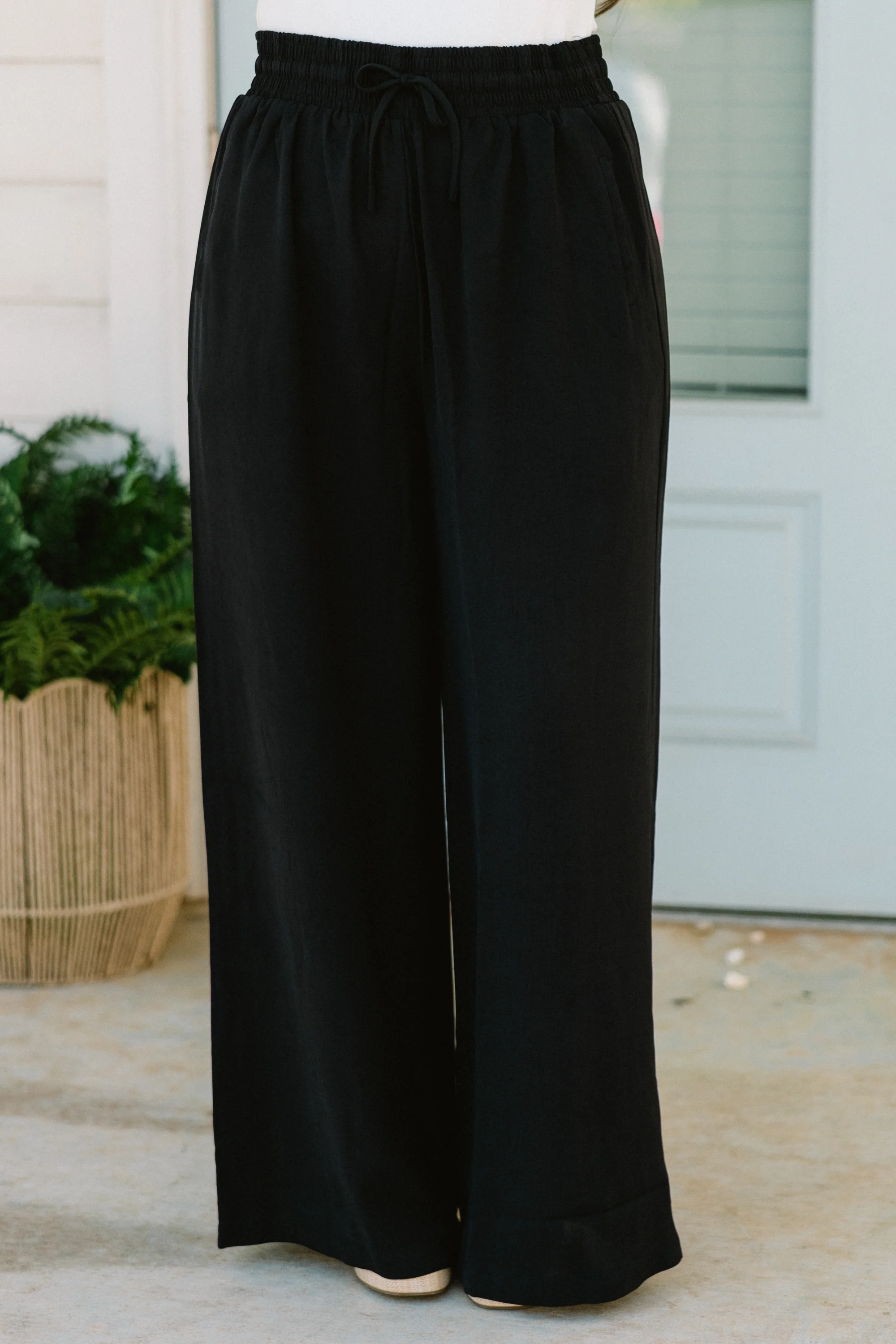 Can't Sit Still Pants, Black - Giverhouse