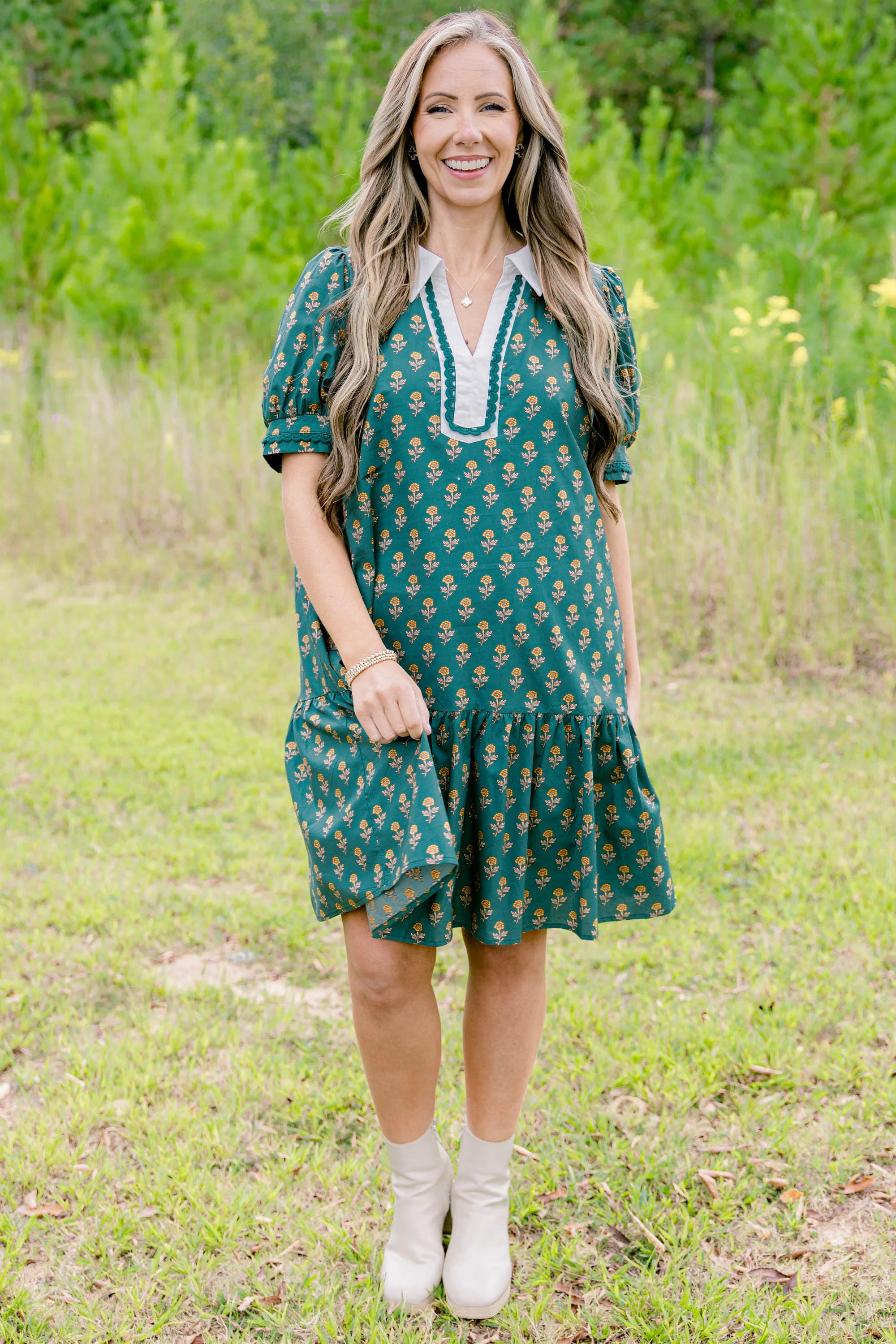 Trust Me On This Dress, Forest Green - Giverhouse