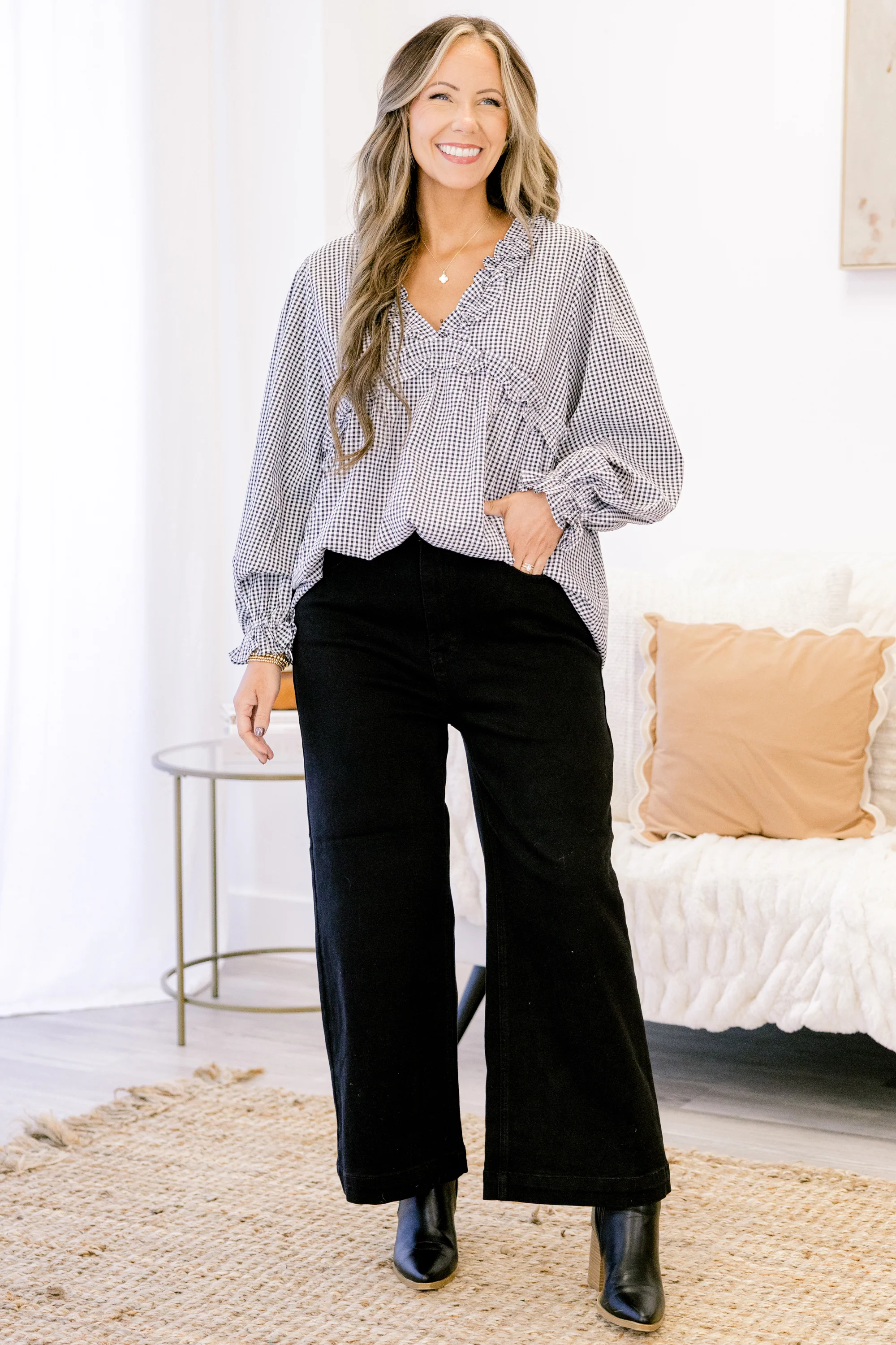 Set Up For Success Jeans, Black - Giverhouse