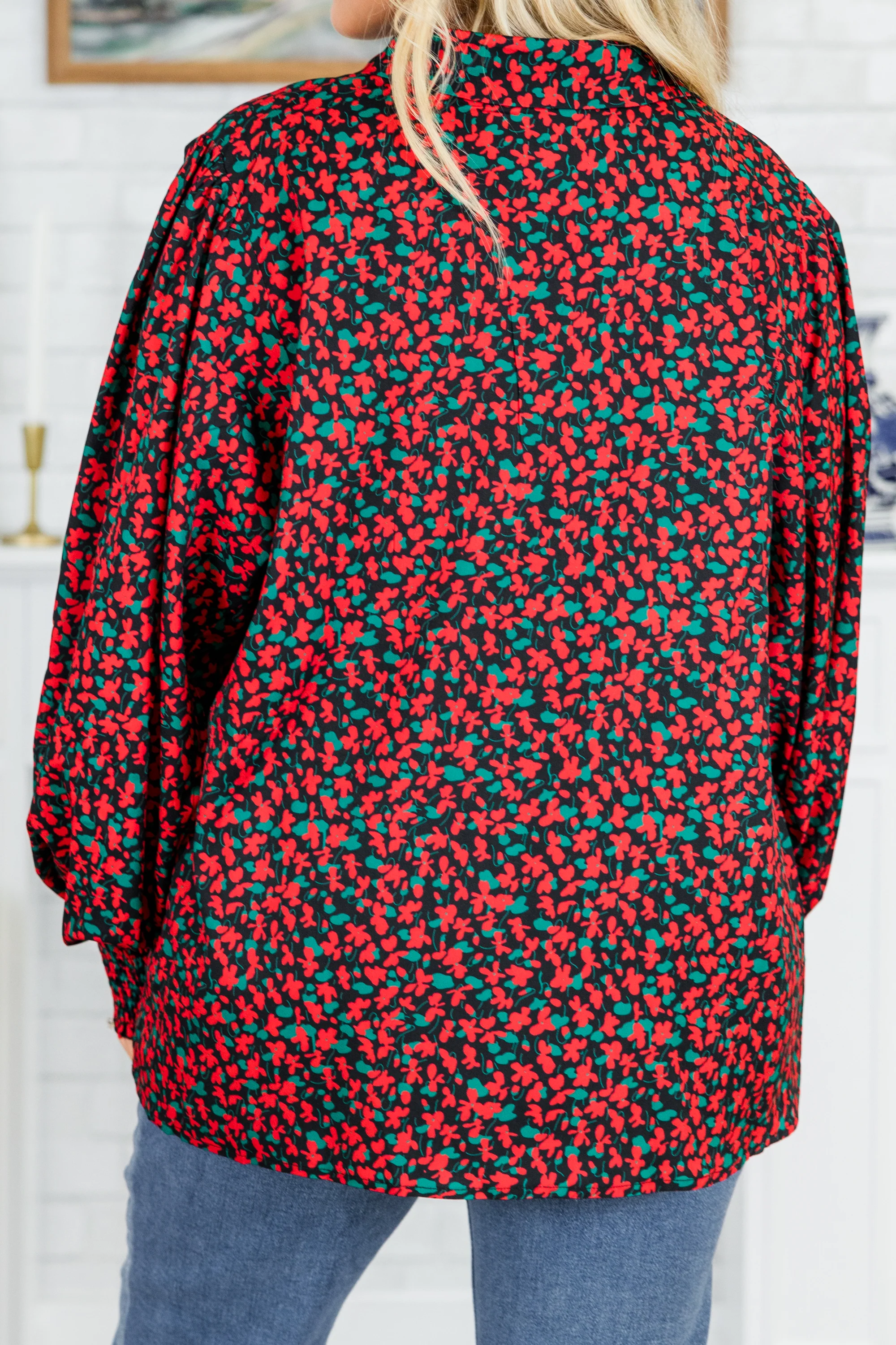 True You Top, Red/Black - Giverhouse