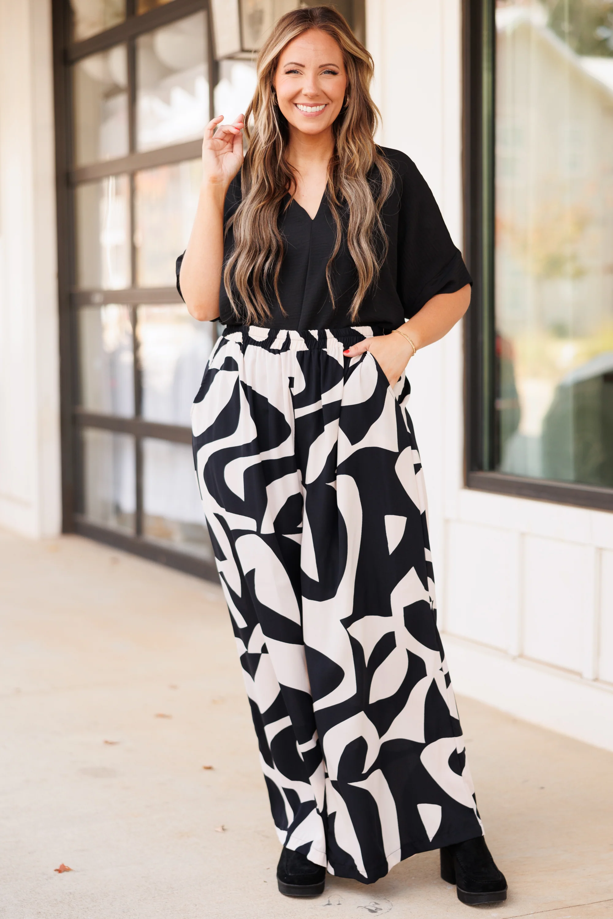 Made For This Moment Pants, Black - Giverhouse