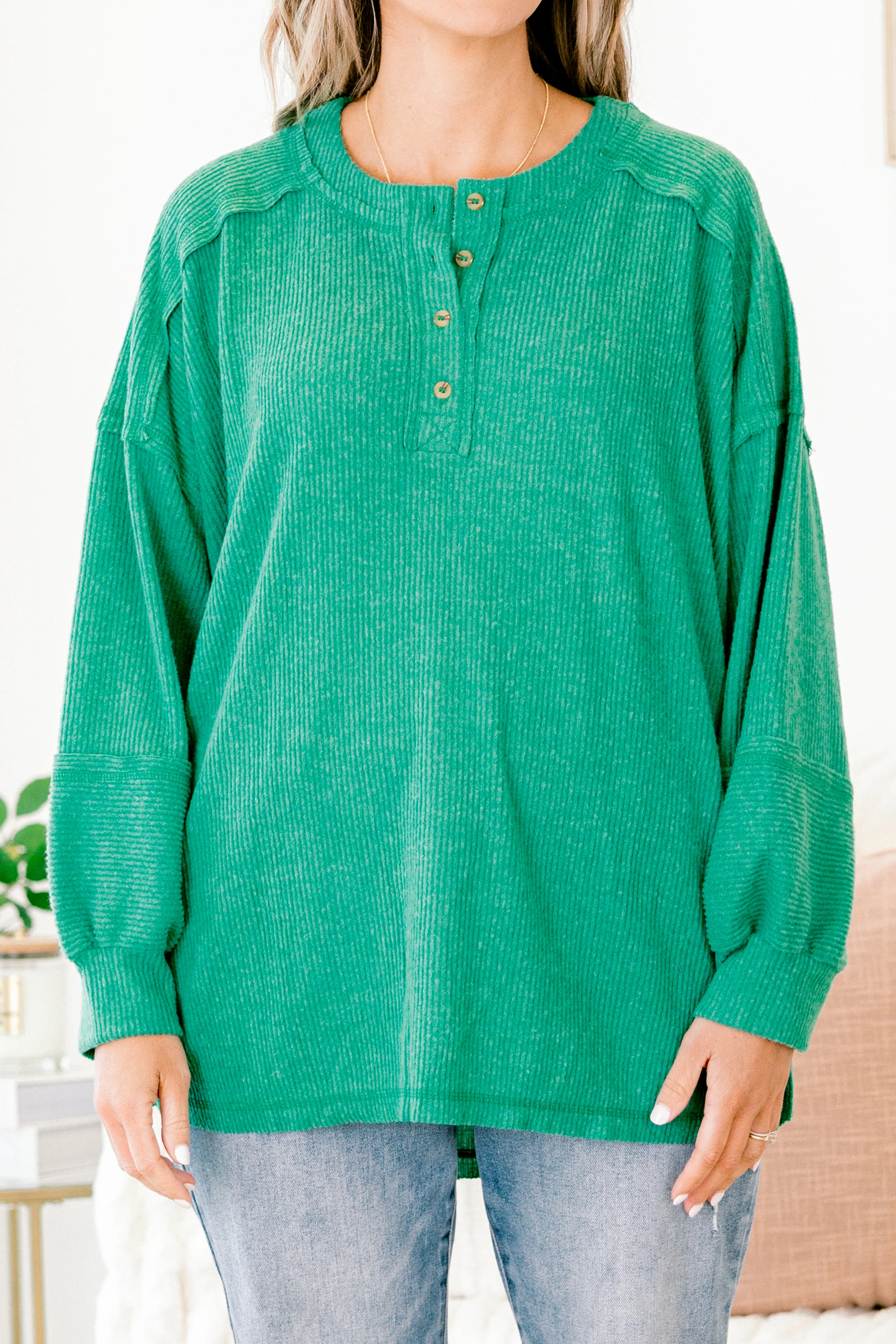 Chill Days Sweater, Forest - Giverhouse