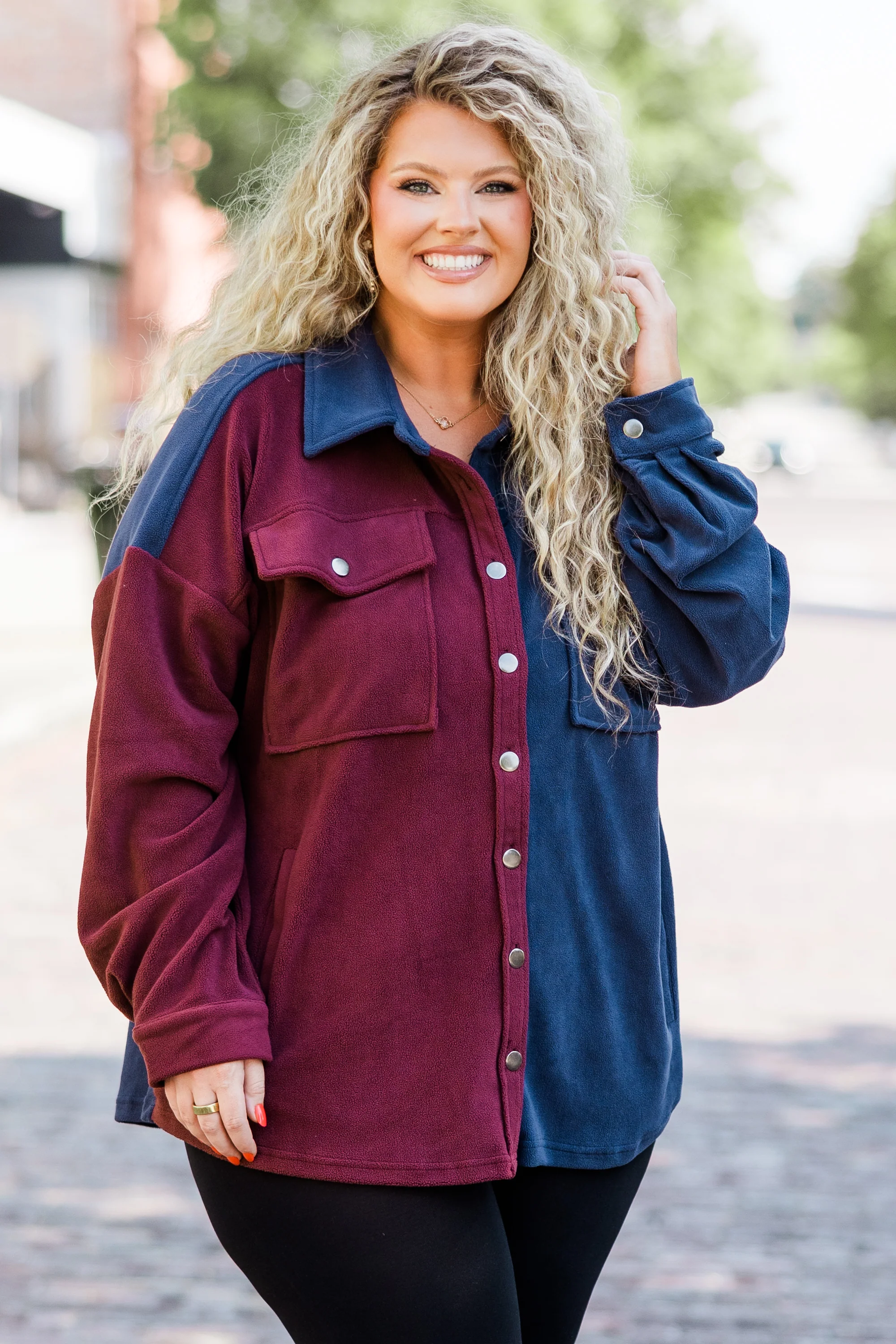 Look Who's Here Jacket, Blue - Giverhouse