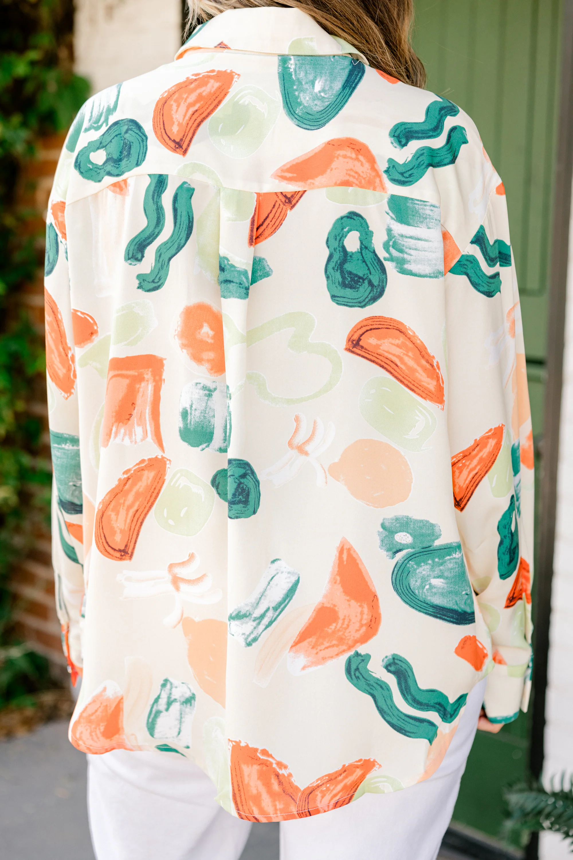 I Can See Your Halo Top, Red Multi - Giverhouse