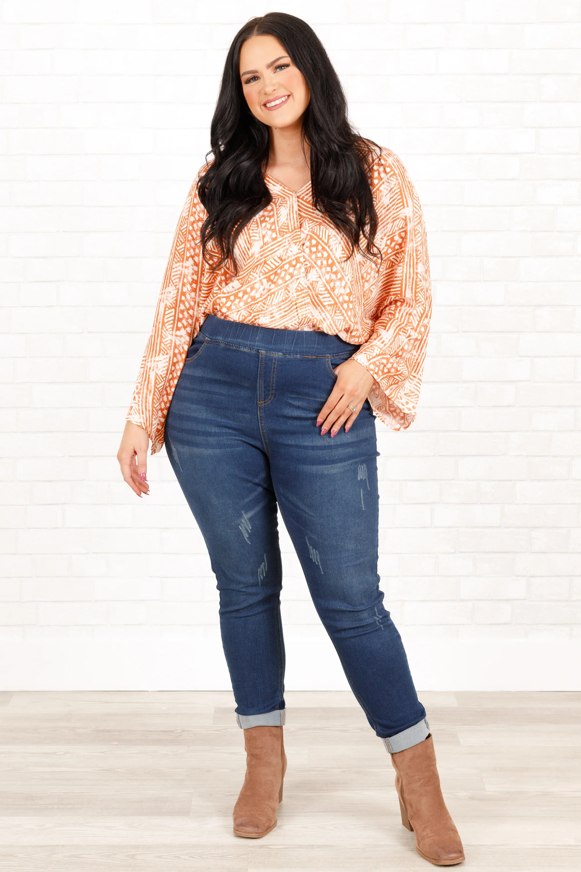 Chasin' You Bodysuit, Rust - Giverhouse