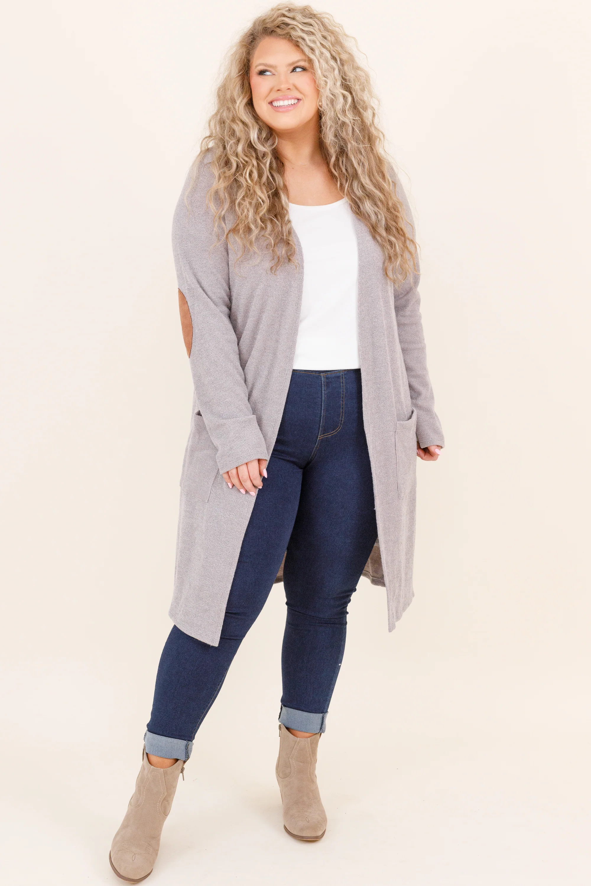 Cuddle Weather Cardigan, Grey - Giverhouse