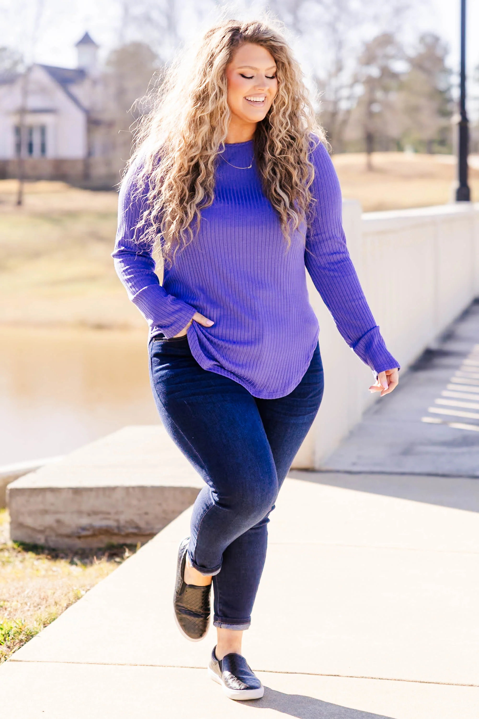 Loving Me Top, Purple - Giverhouse