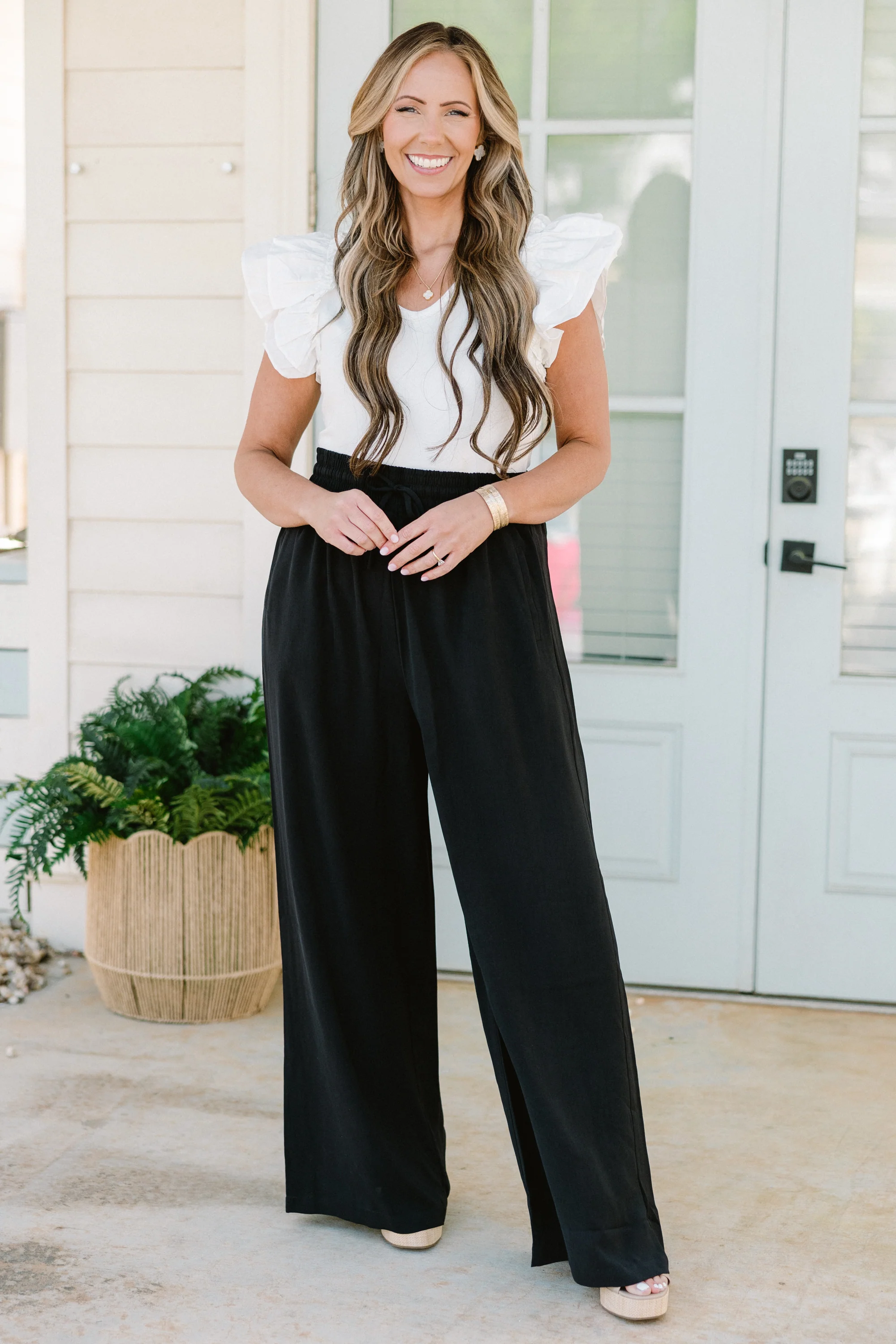 Can't Sit Still Pants, Black - Giverhouse