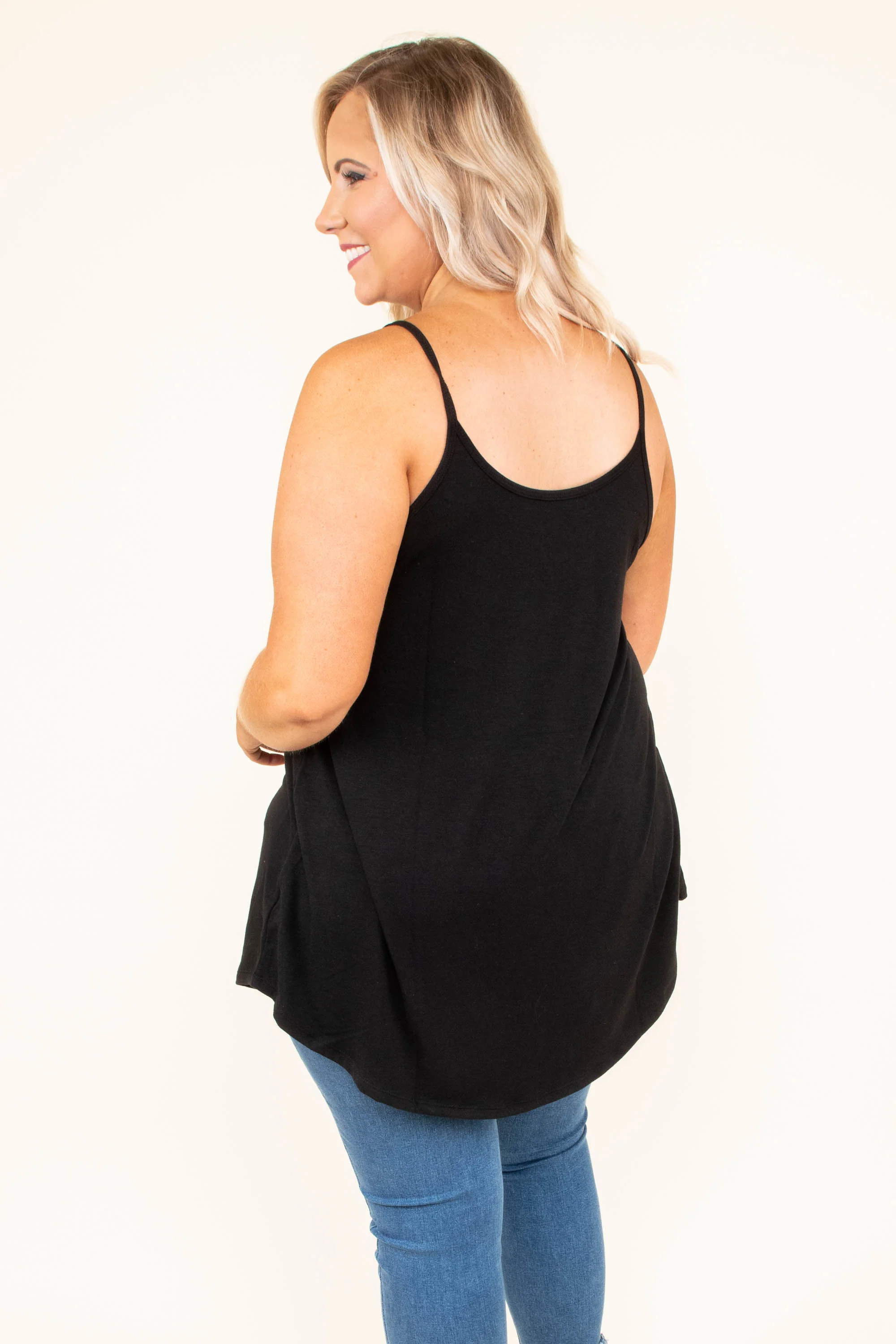 Warm From The Sun Tank, Black - Giverhouse