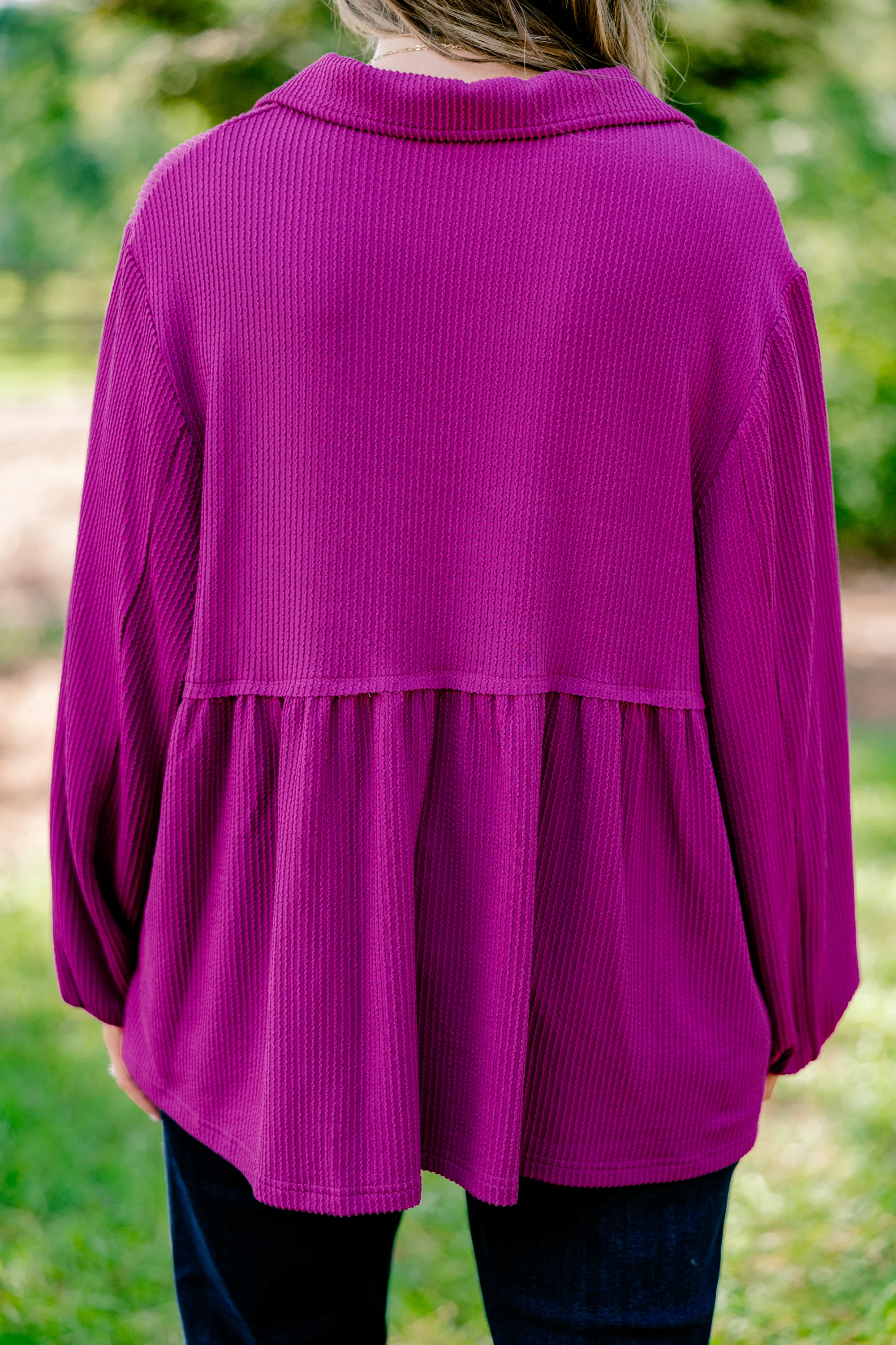 Enchanting Days Top, Purple - Giverhouse