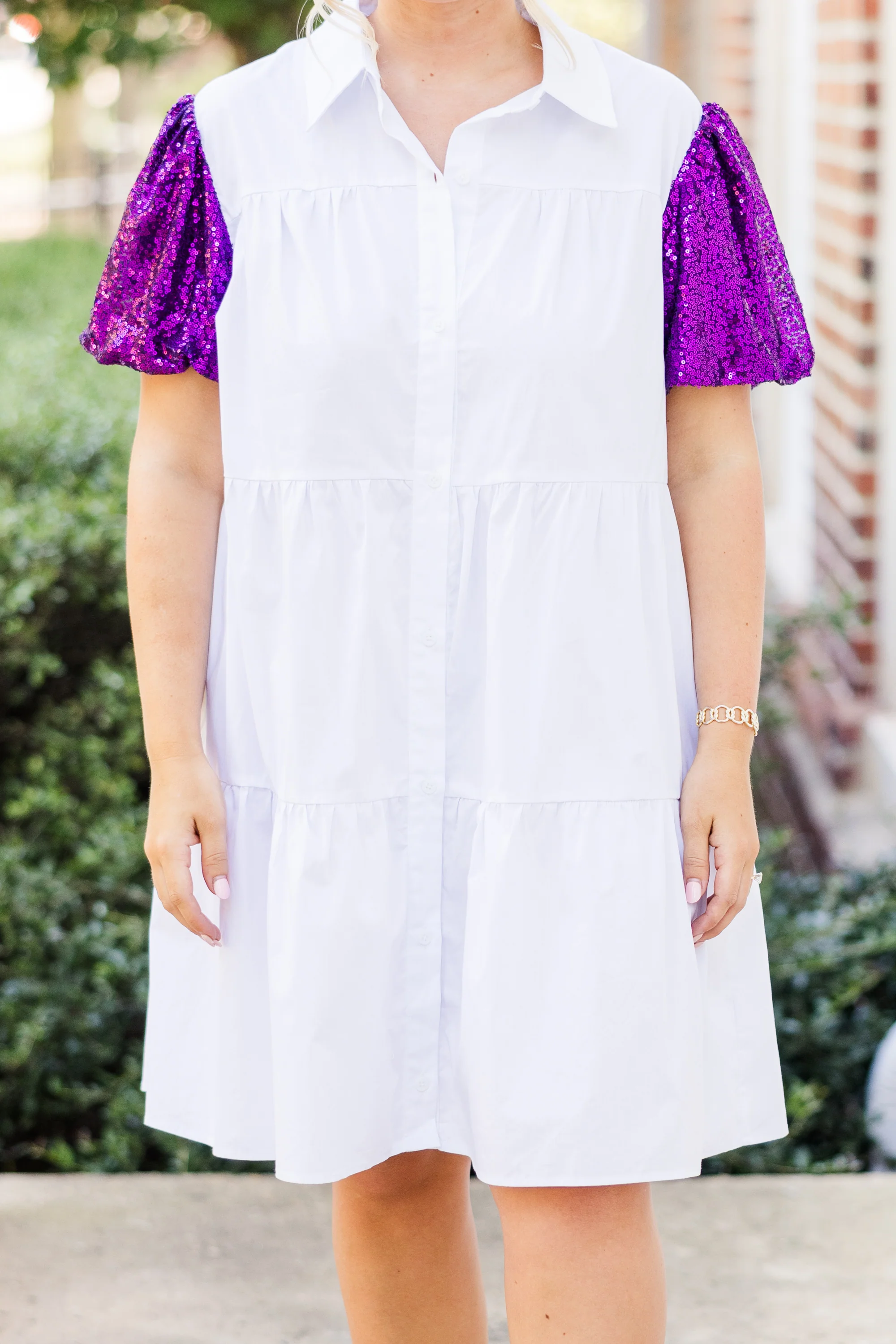 Game Day Glam Dress, Purple - Giverhouse