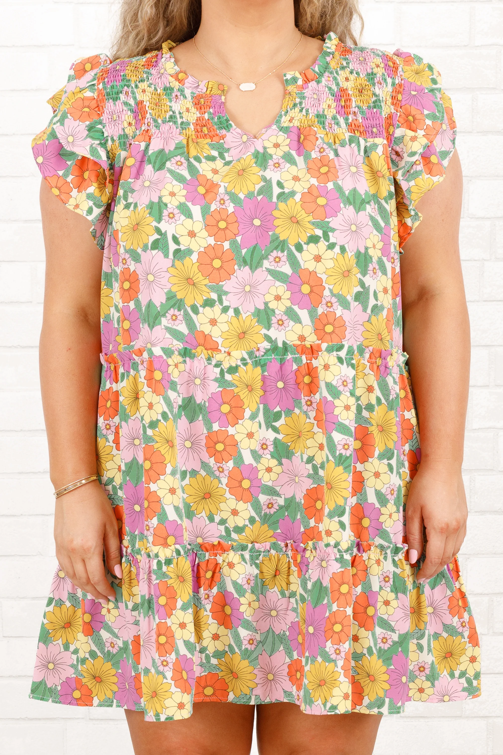 Is This Really Love Dress, Pink Mix - Giverhouse