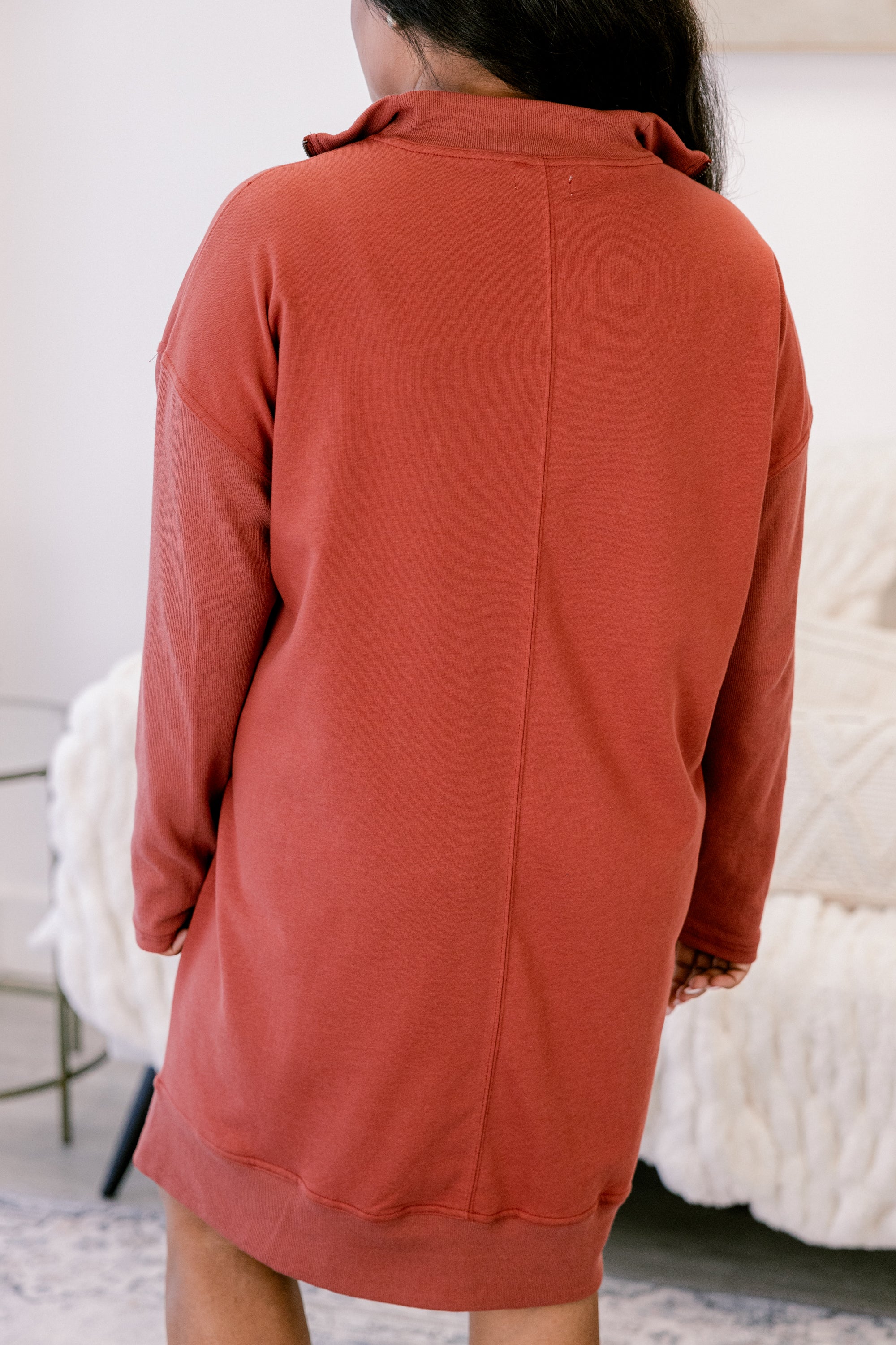 Slow It Down Dress, Cinnamon - Giverhouse