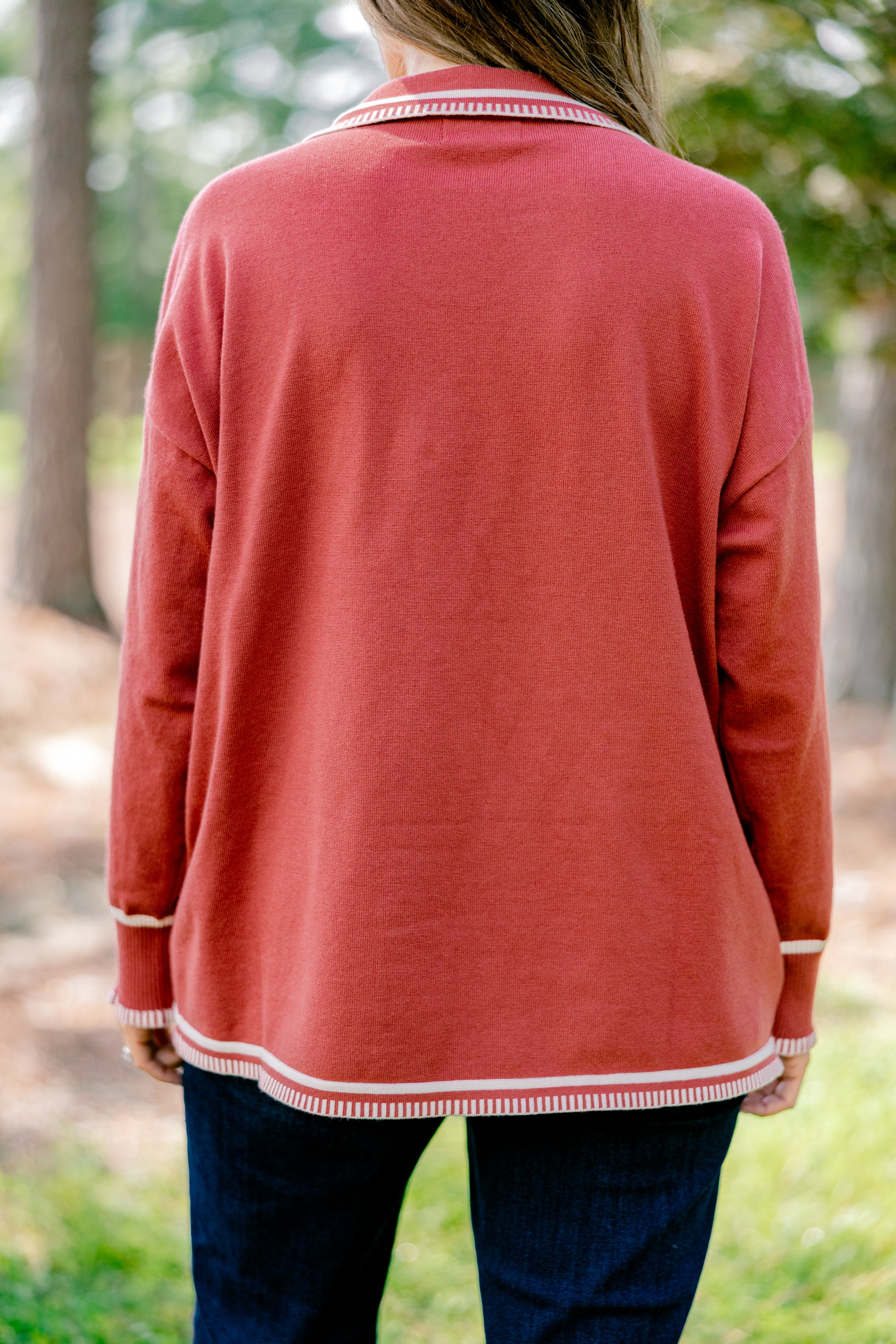 Distant Sun Sweater, Rust - Giverhouse
