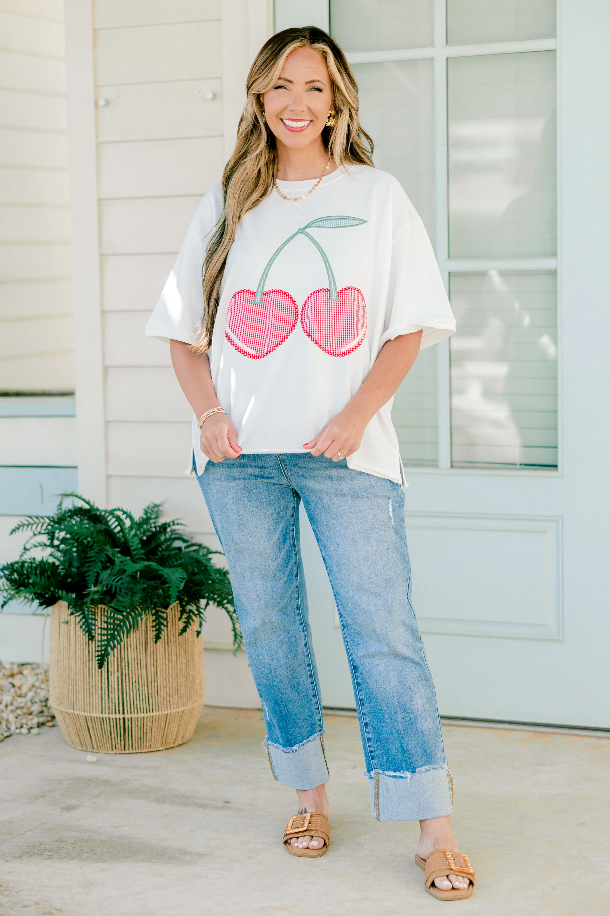 You Are Sweet Top, White - Giverhouse