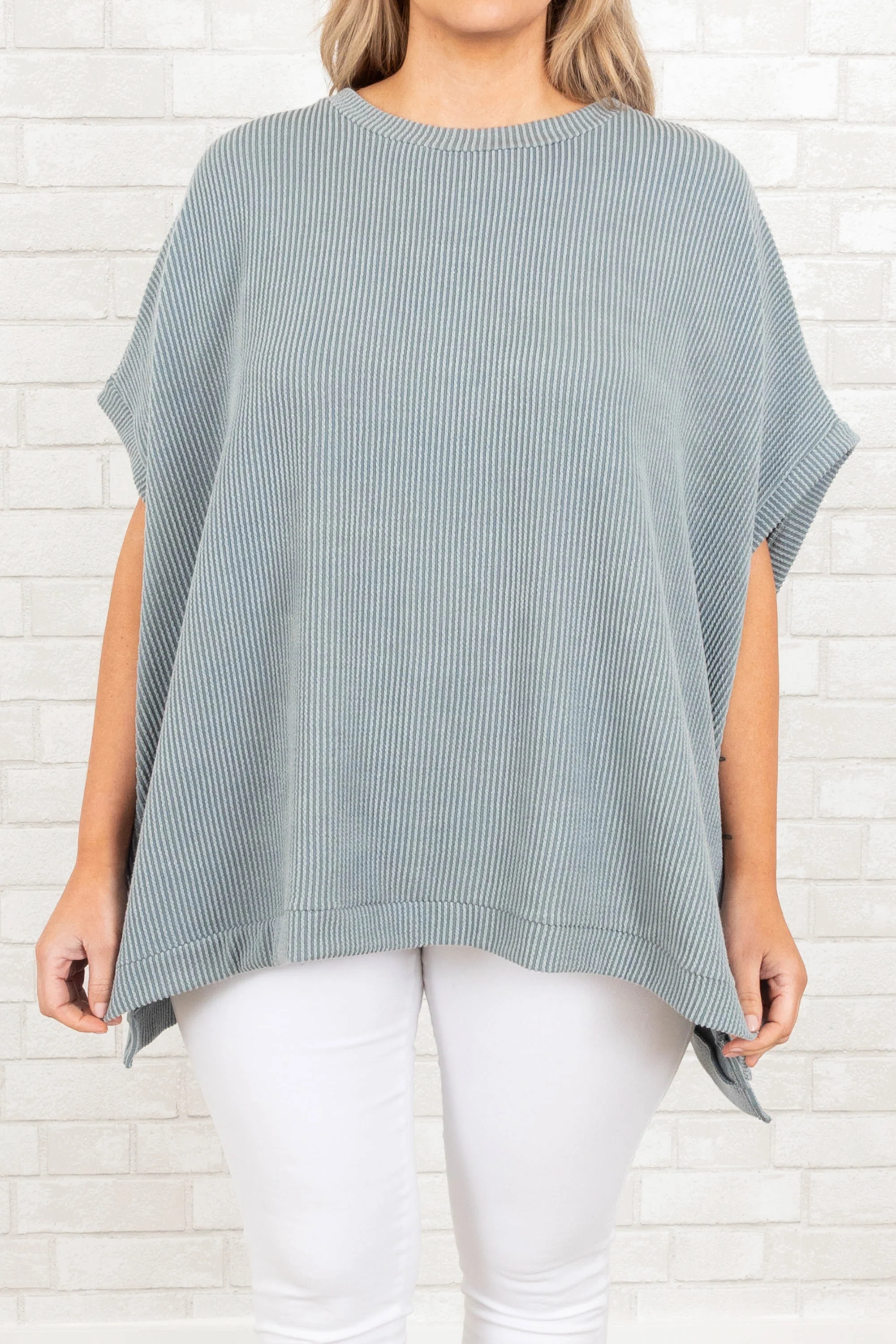 All About Knits Top, Seafoam - Giverhouse