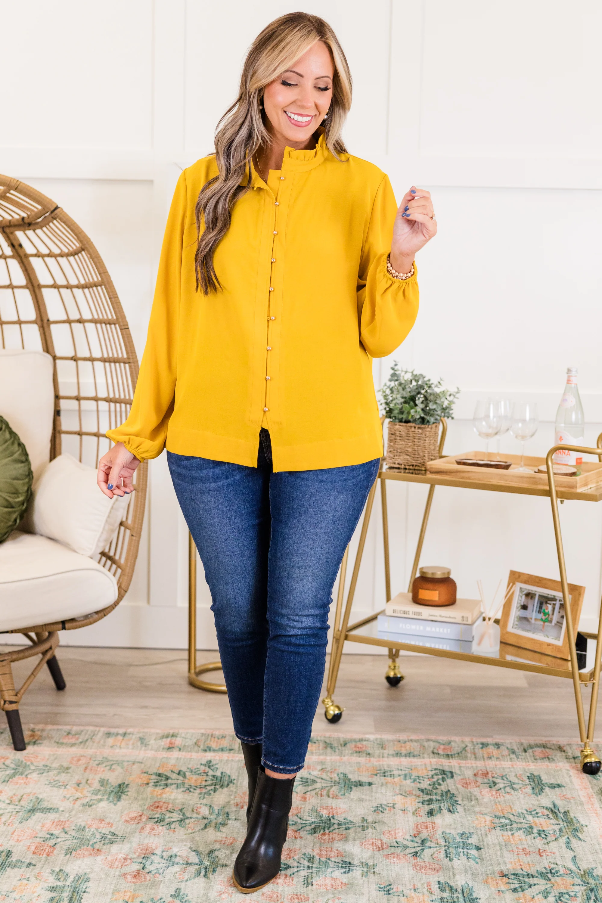 Truth Hurts Top, Yellow - Giverhouse