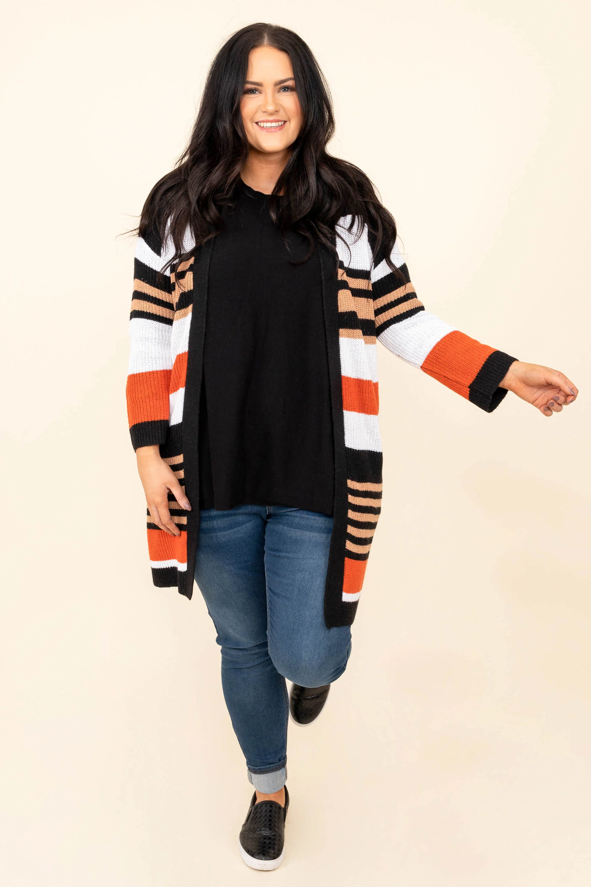 Somewhere Together Cardigan, Black - Giverhouse