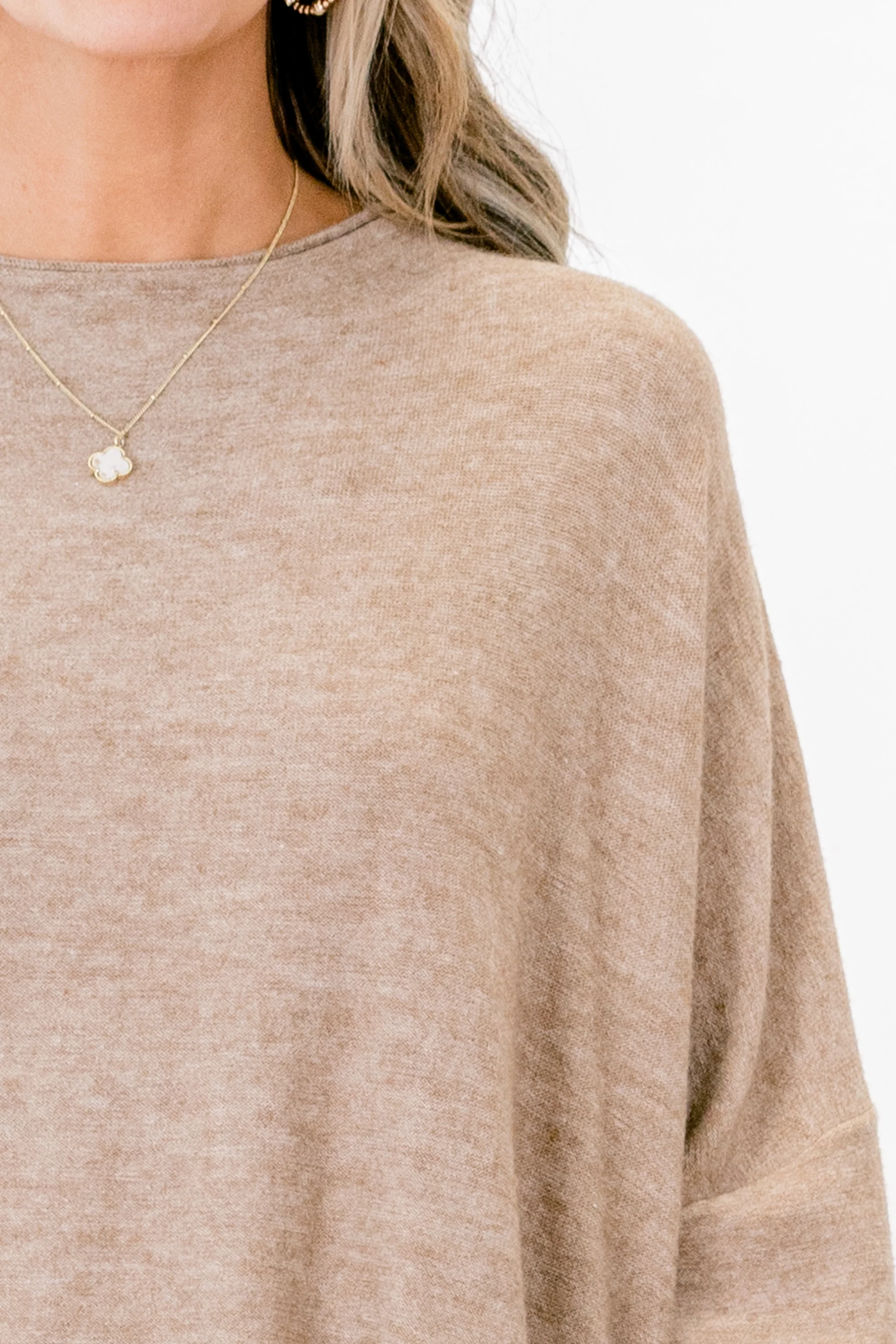 On My Own Sweater, Oatmeal - Giverhouse