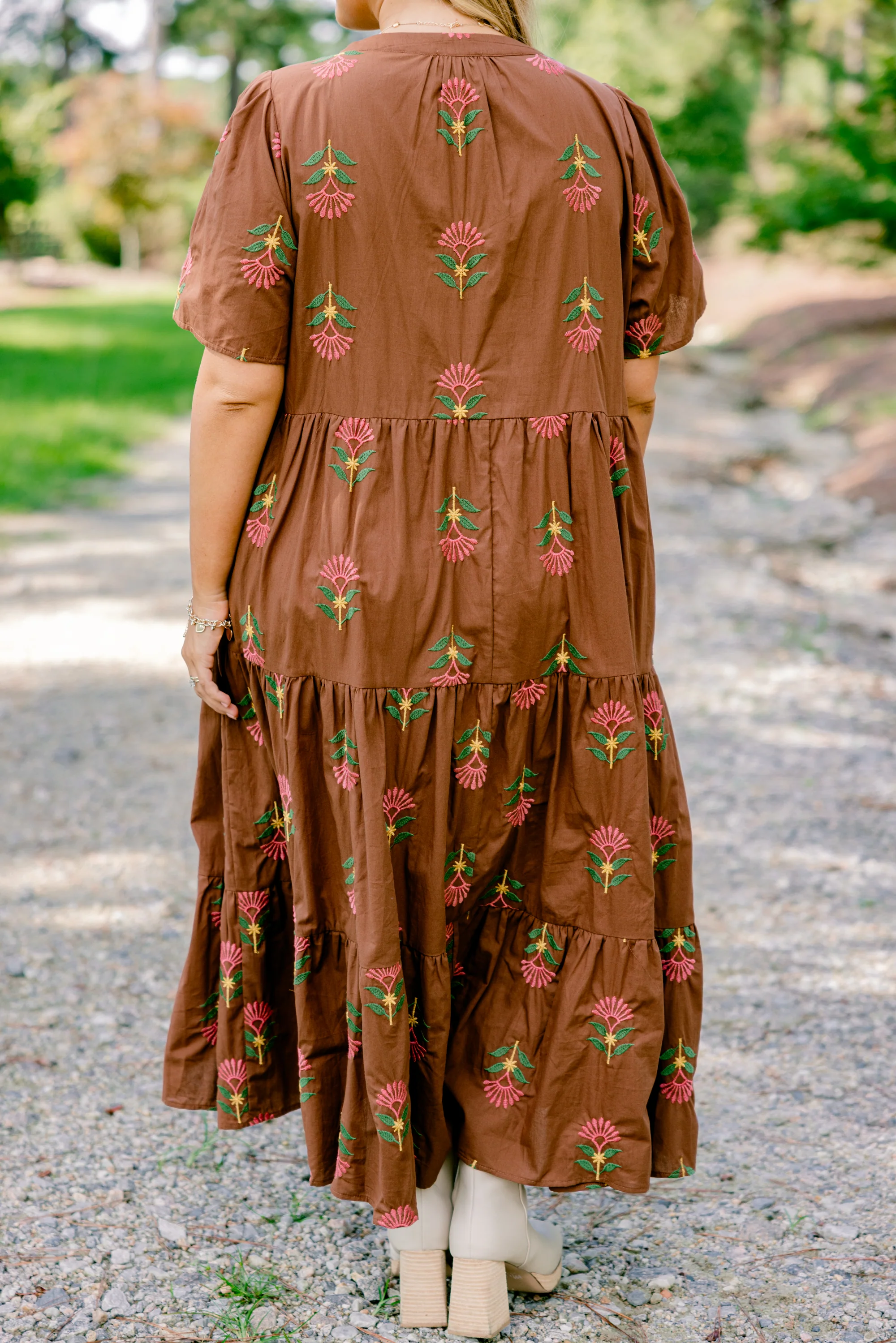 Anything Goes Dress, Brown - Giverhouse