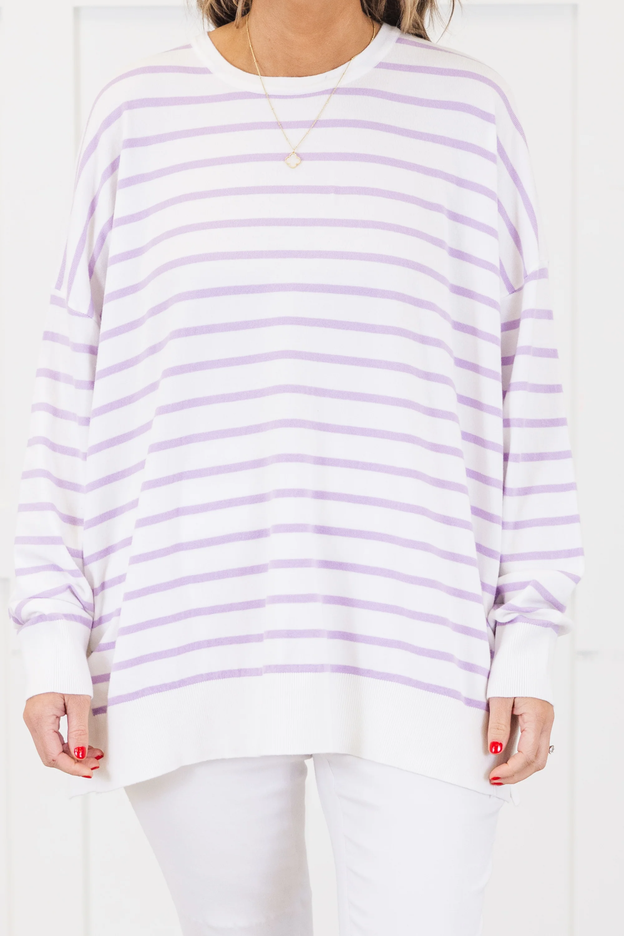 Romantic Nights Top, Lavender - Giverhouse