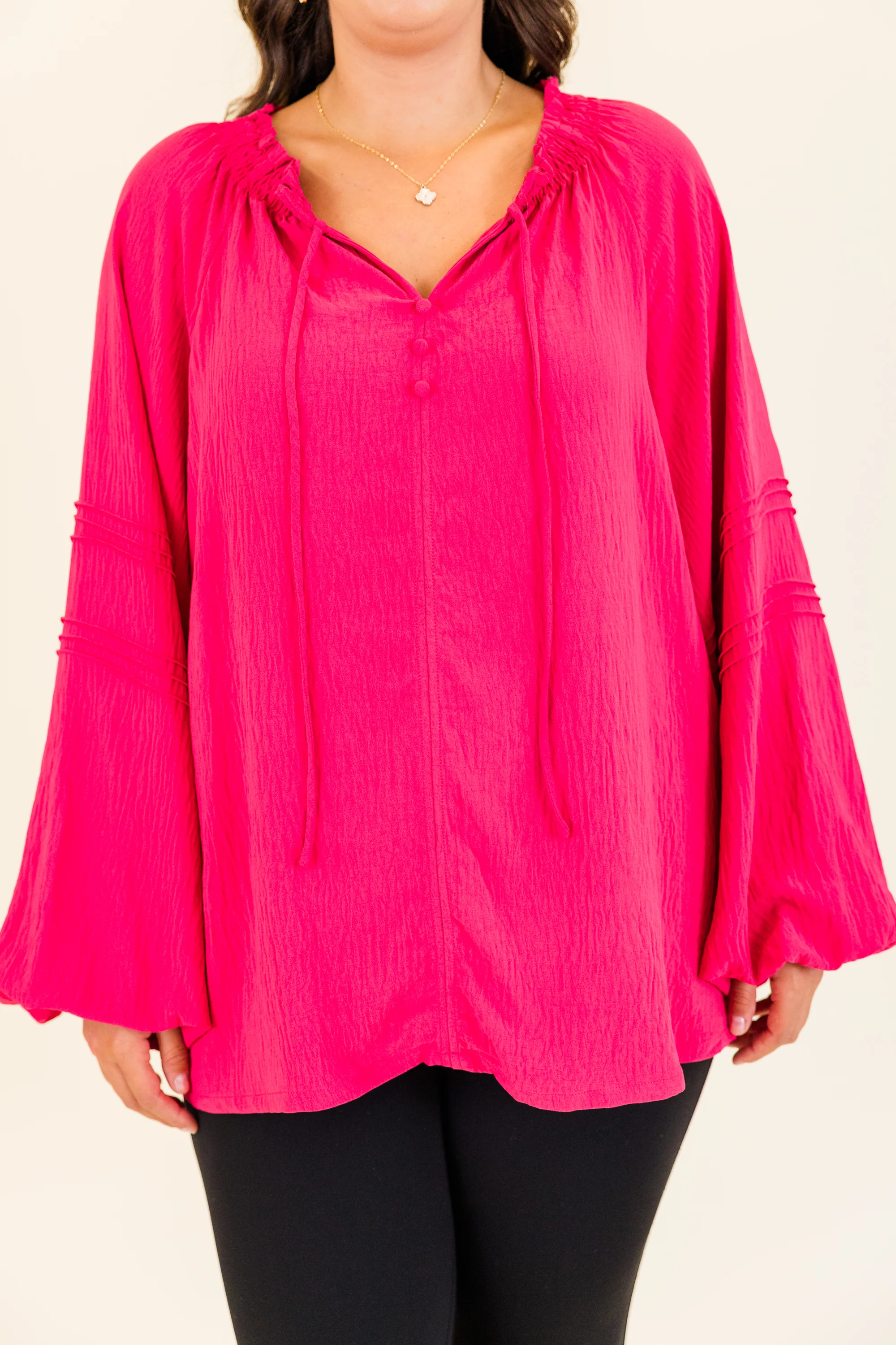 Adulting Is Hard Top, Fuchsia - Giverhouse