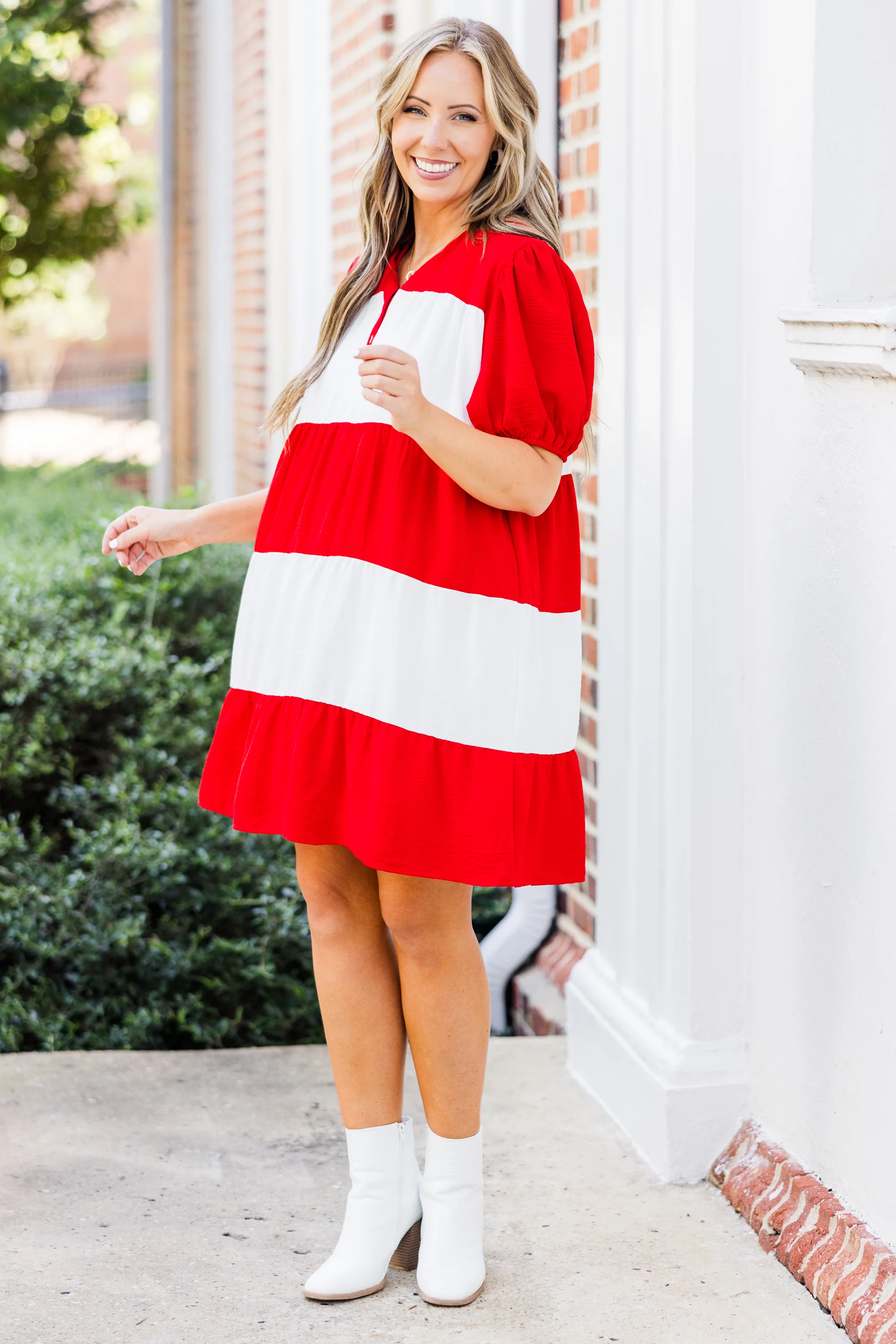 We Are The Champions Dress, Red - Giverhouse