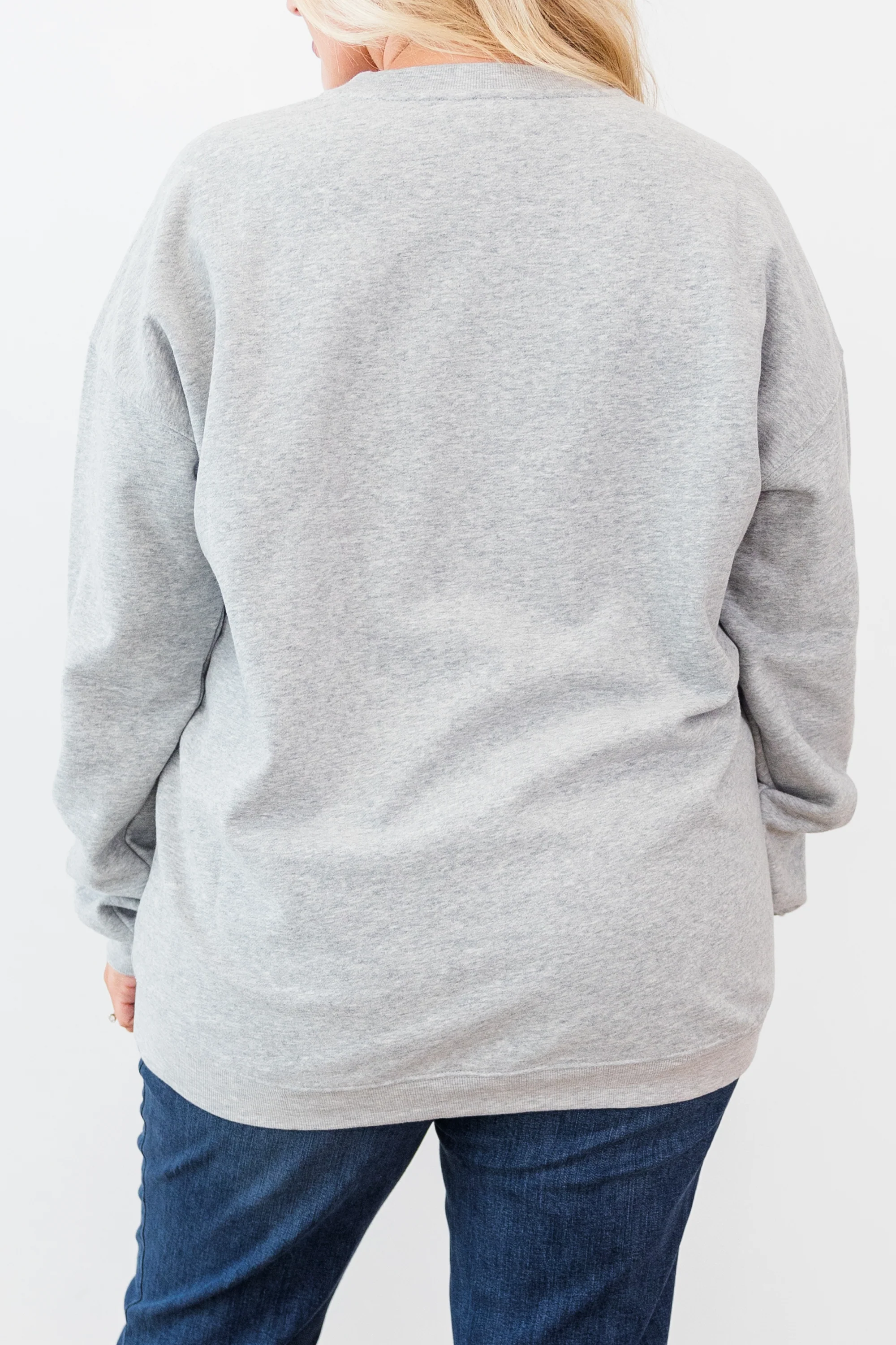Cozy On Game Day Pullover, Heather Gray - Giverhouse