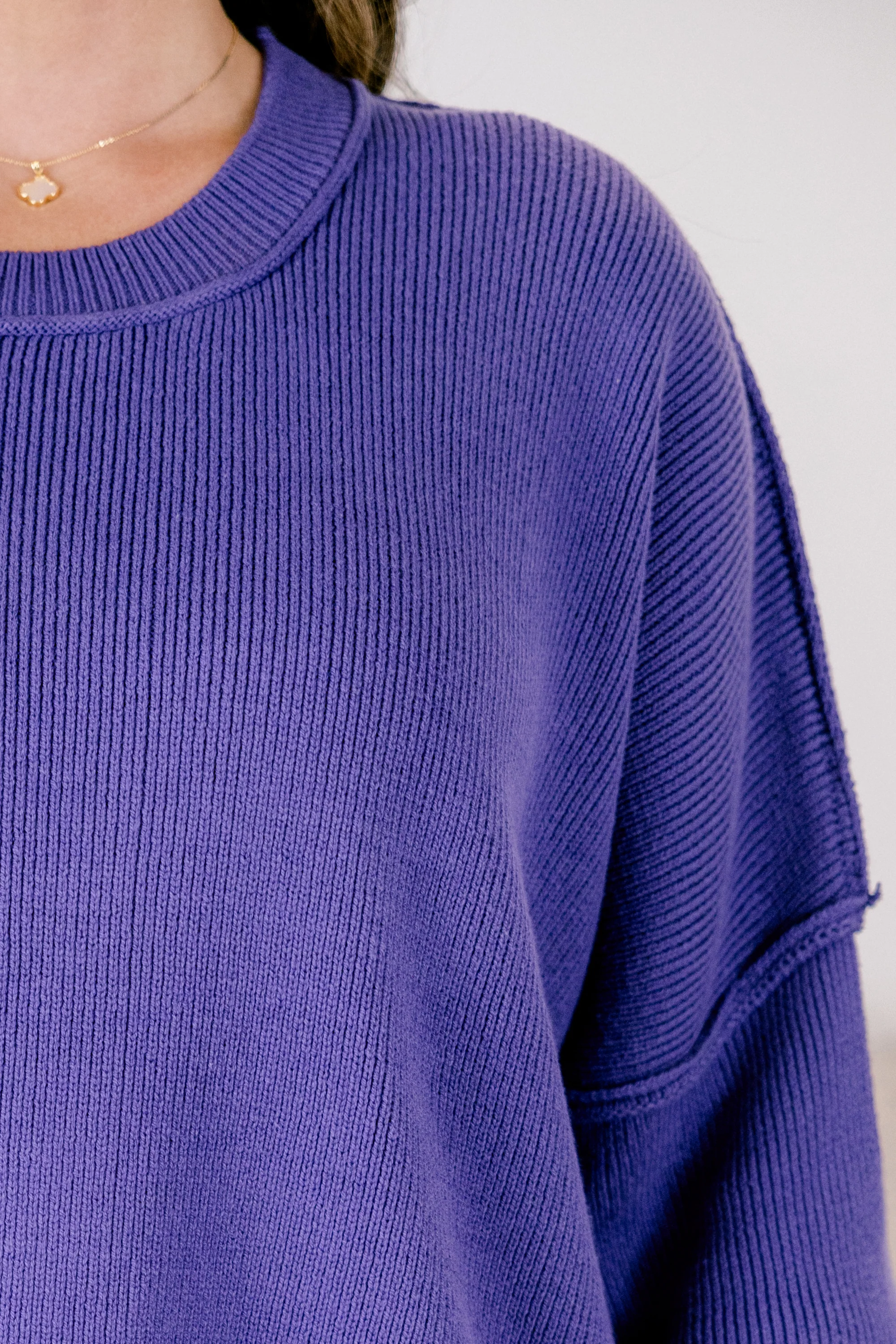 Magically Perfect Sweater, Berry - Giverhouse