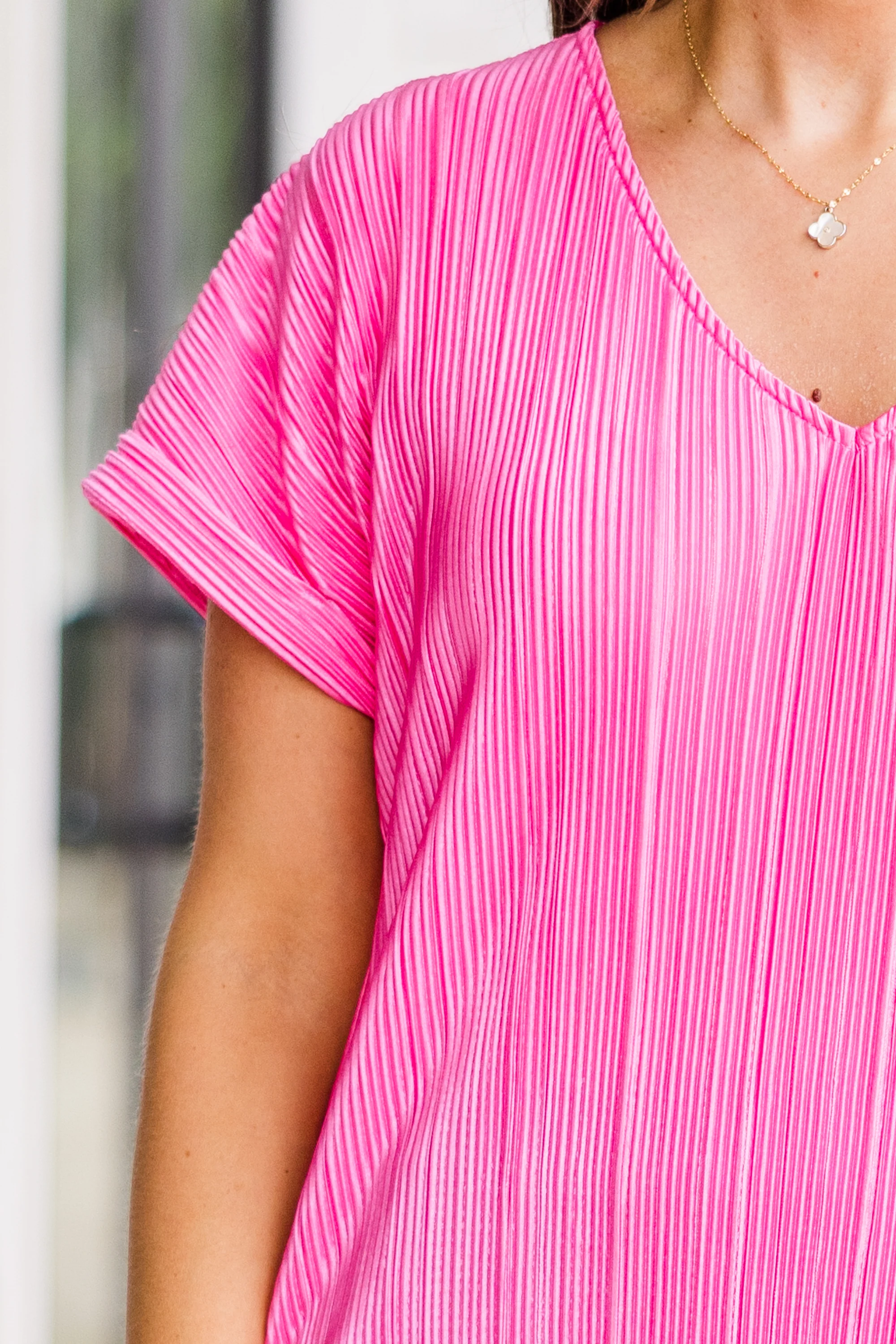 Not Right Now Babe Top, Barbie Pink - Giverhouse