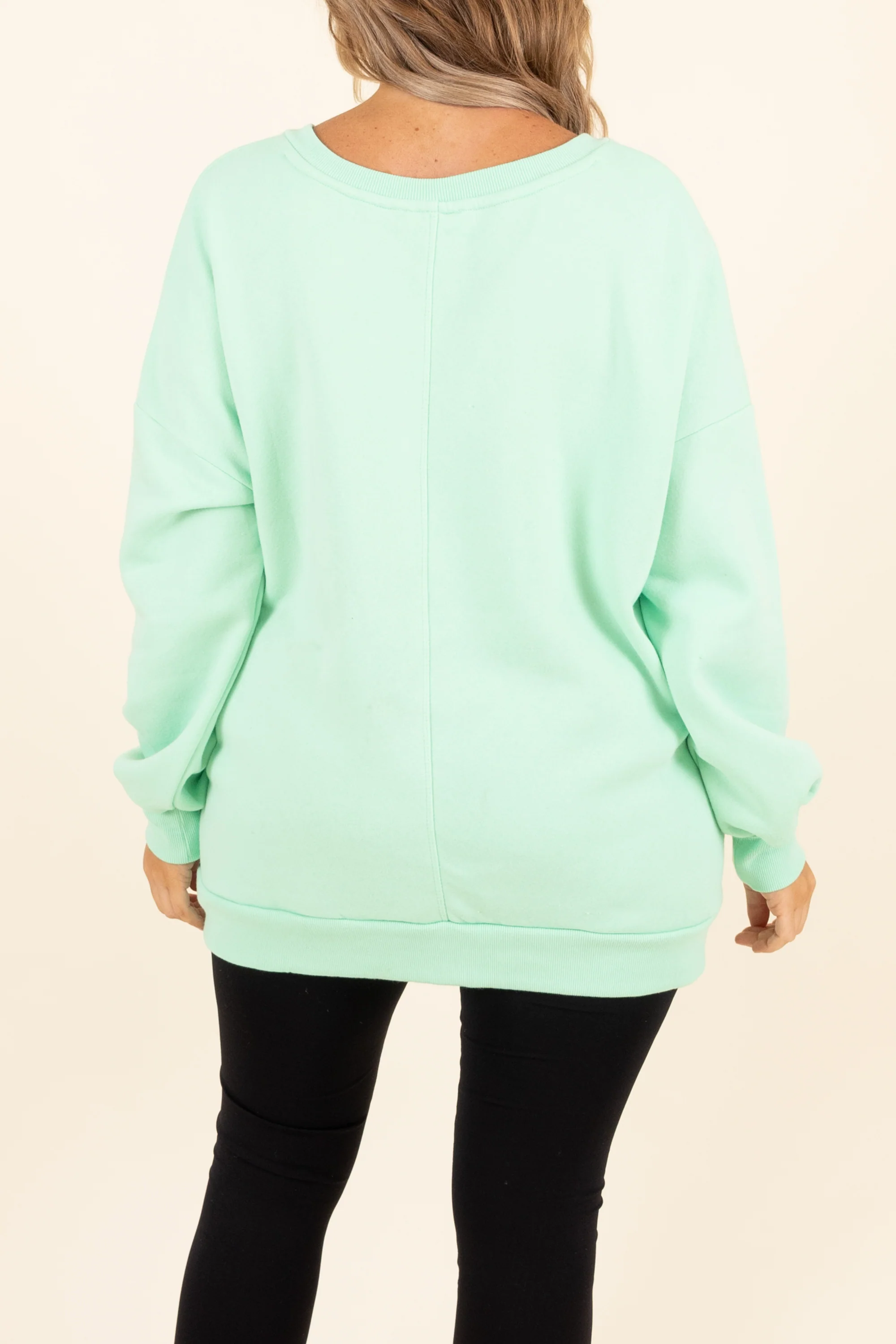 Very Special Sweatshirt, Green Mint - Giverhouse