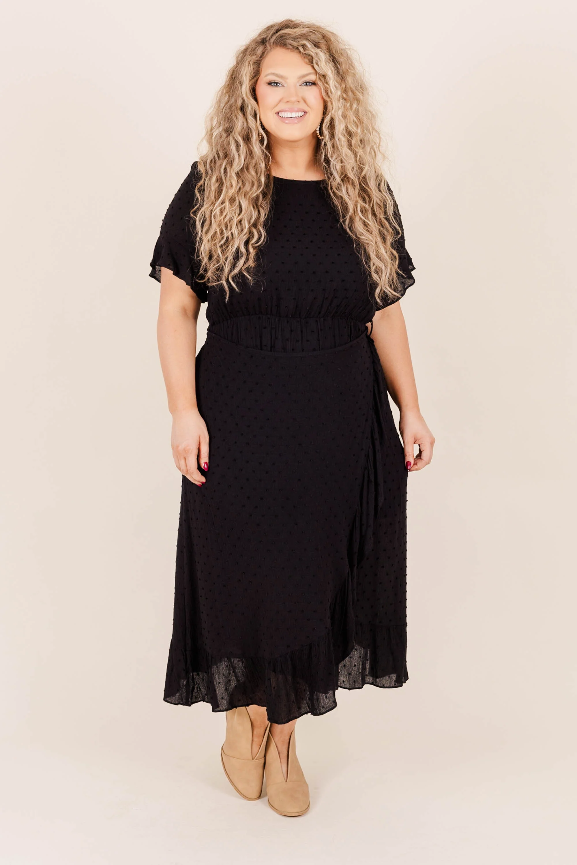 Welcome To Hollywood Dress, Black - Giverhouse