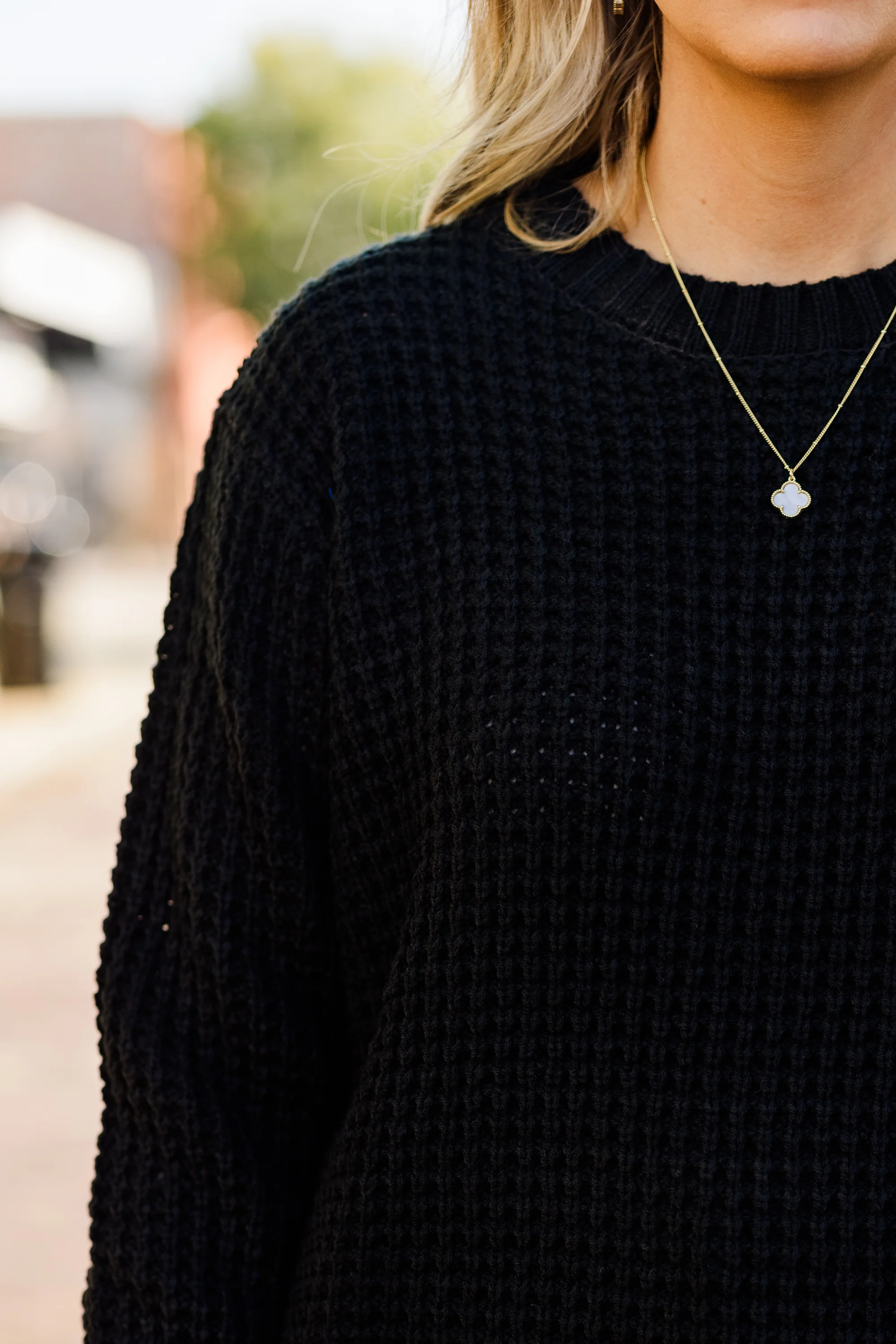 Everything We Loved Sweater, Black - Giverhouse