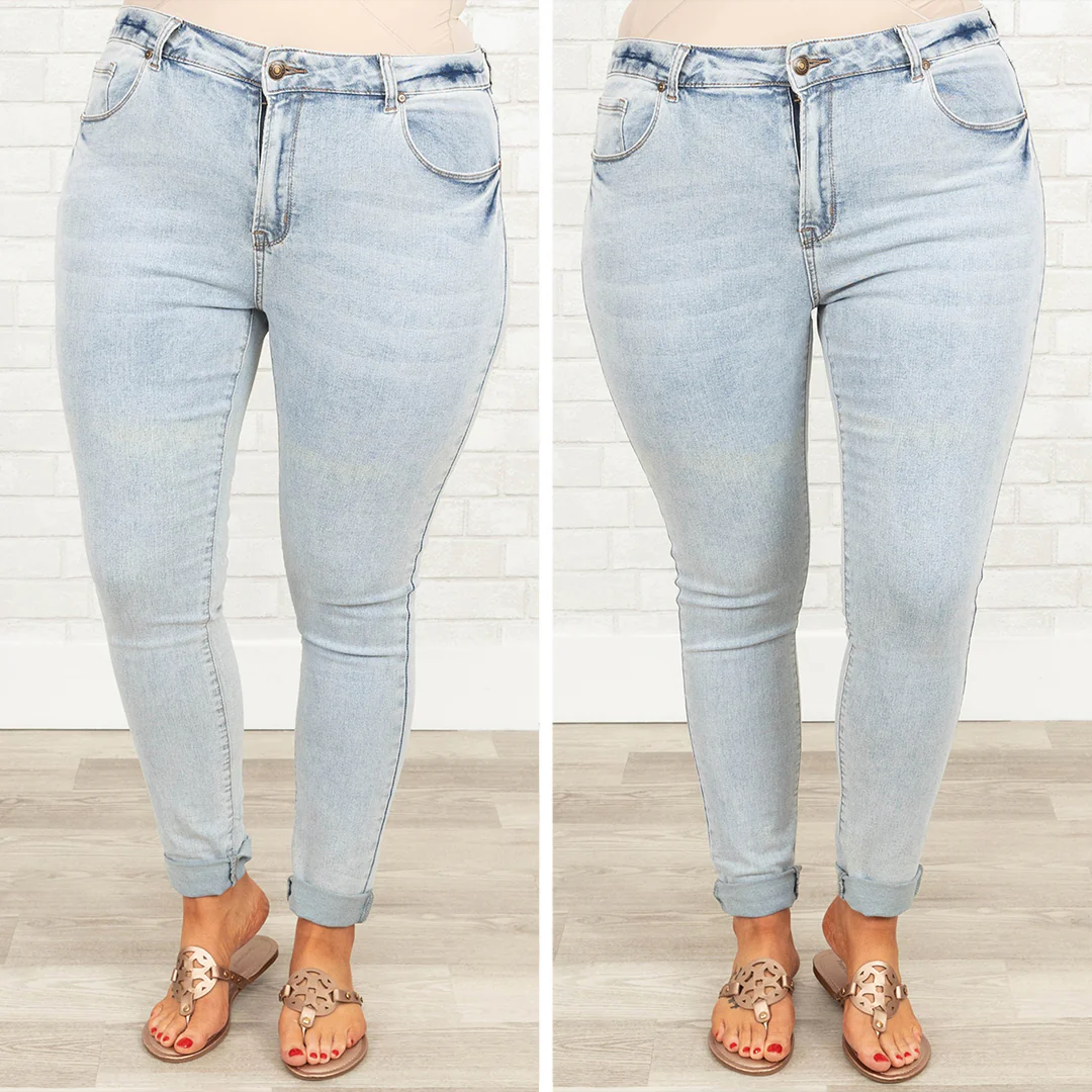 Rockstar Dreams Jeans, Light Wash - Giverhouse