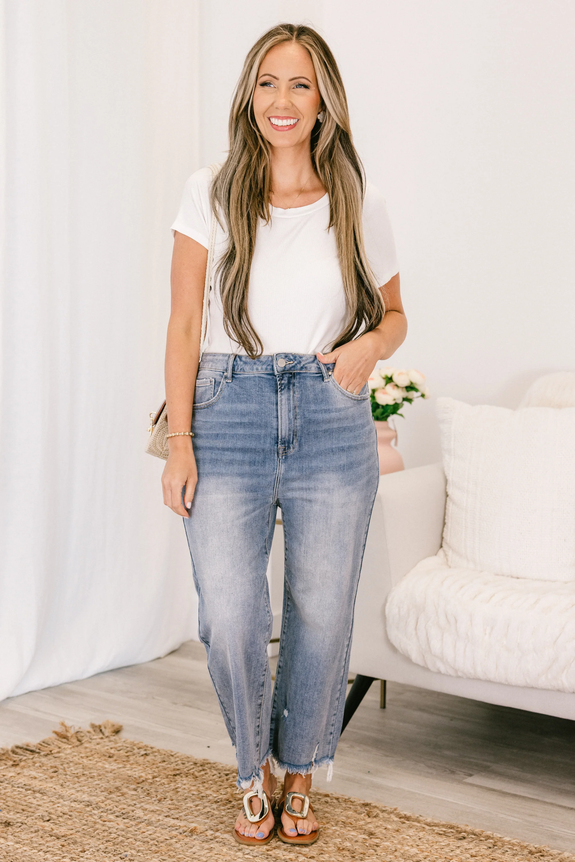 Where We Go Jeans, Light Wash - Giverhouse