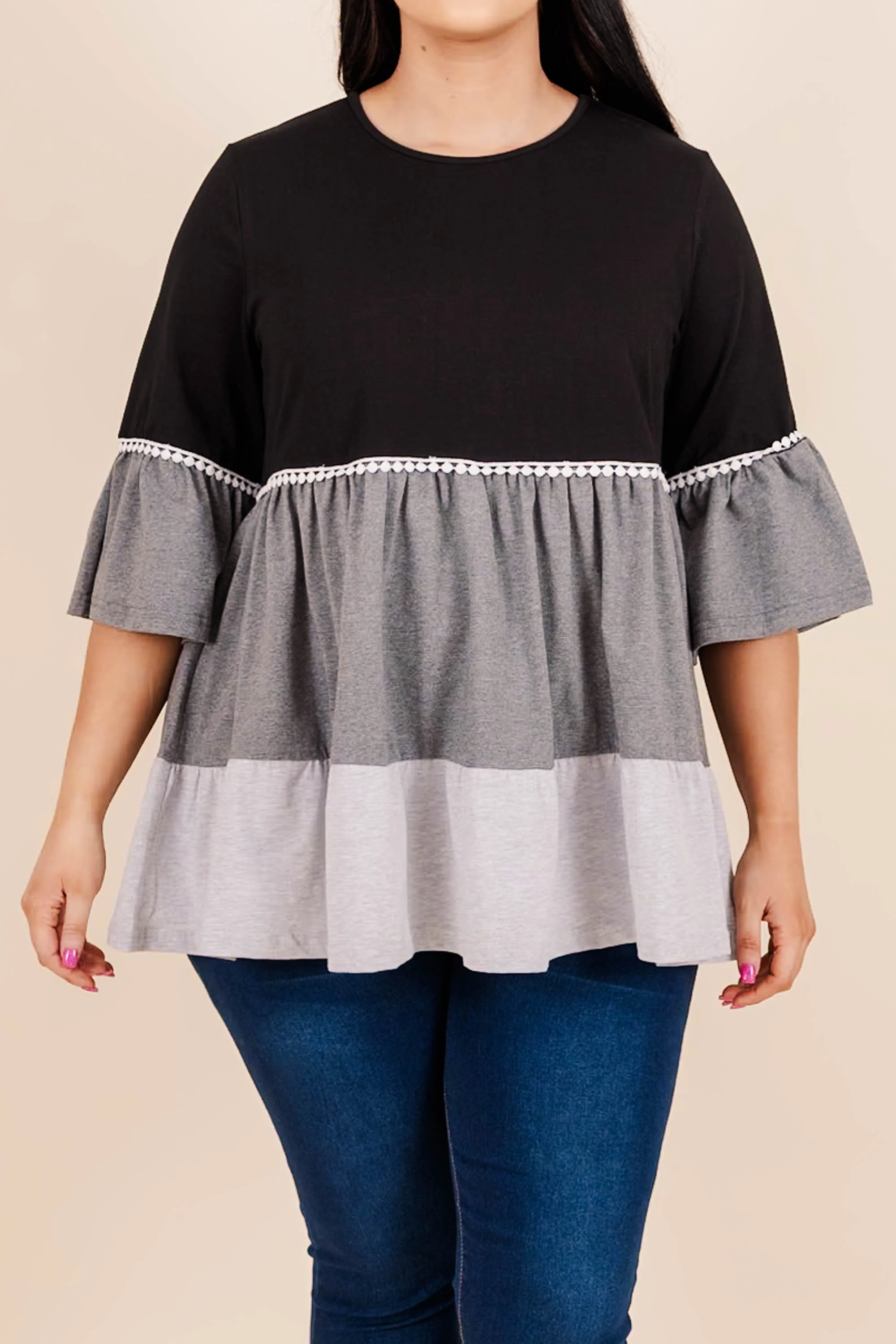 I Did Something Bad Top, Black Combo - Giverhouse